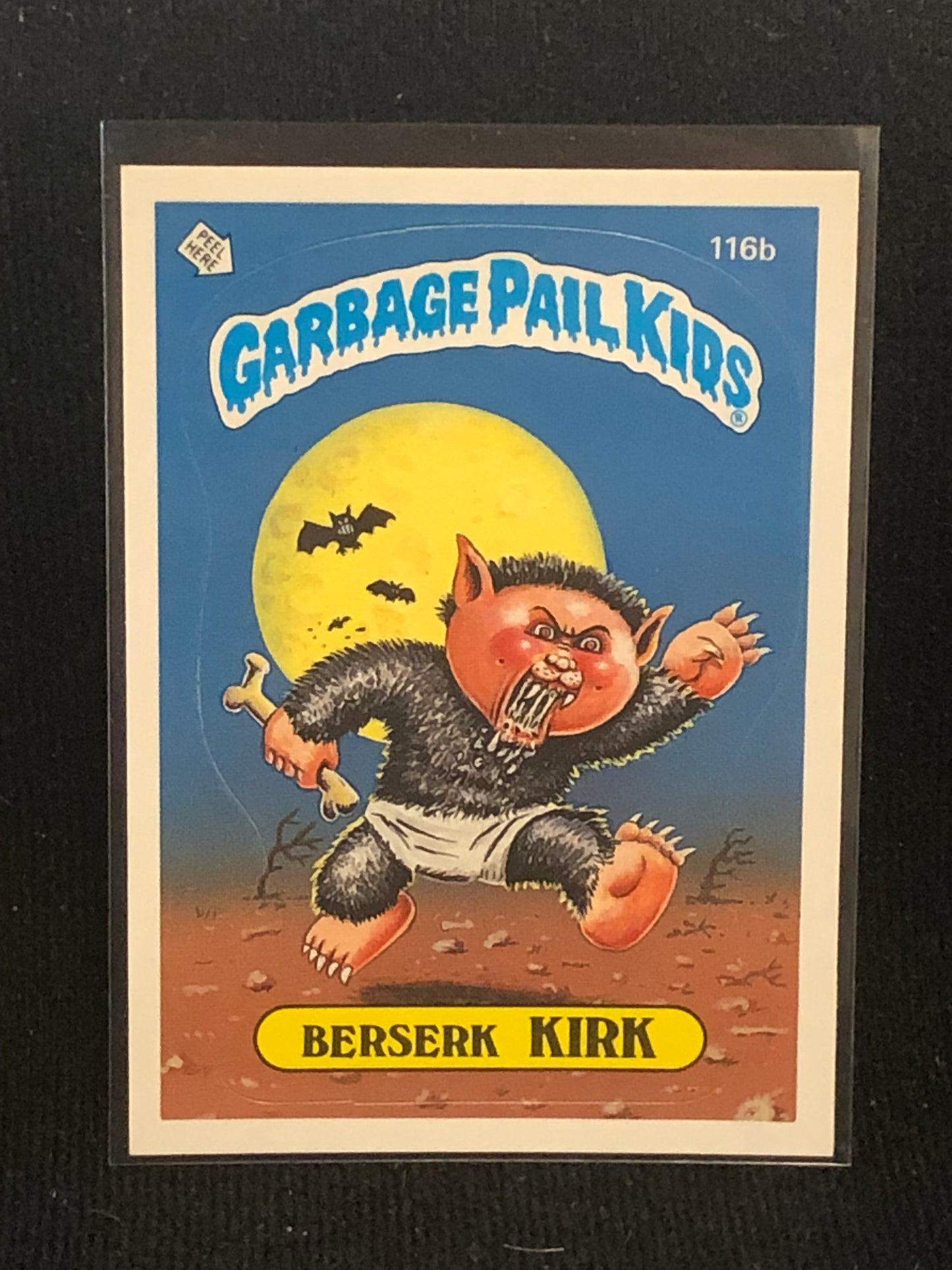 Garbage Pail Kids Original Series 3 (os3) 116b Berserk Kirk