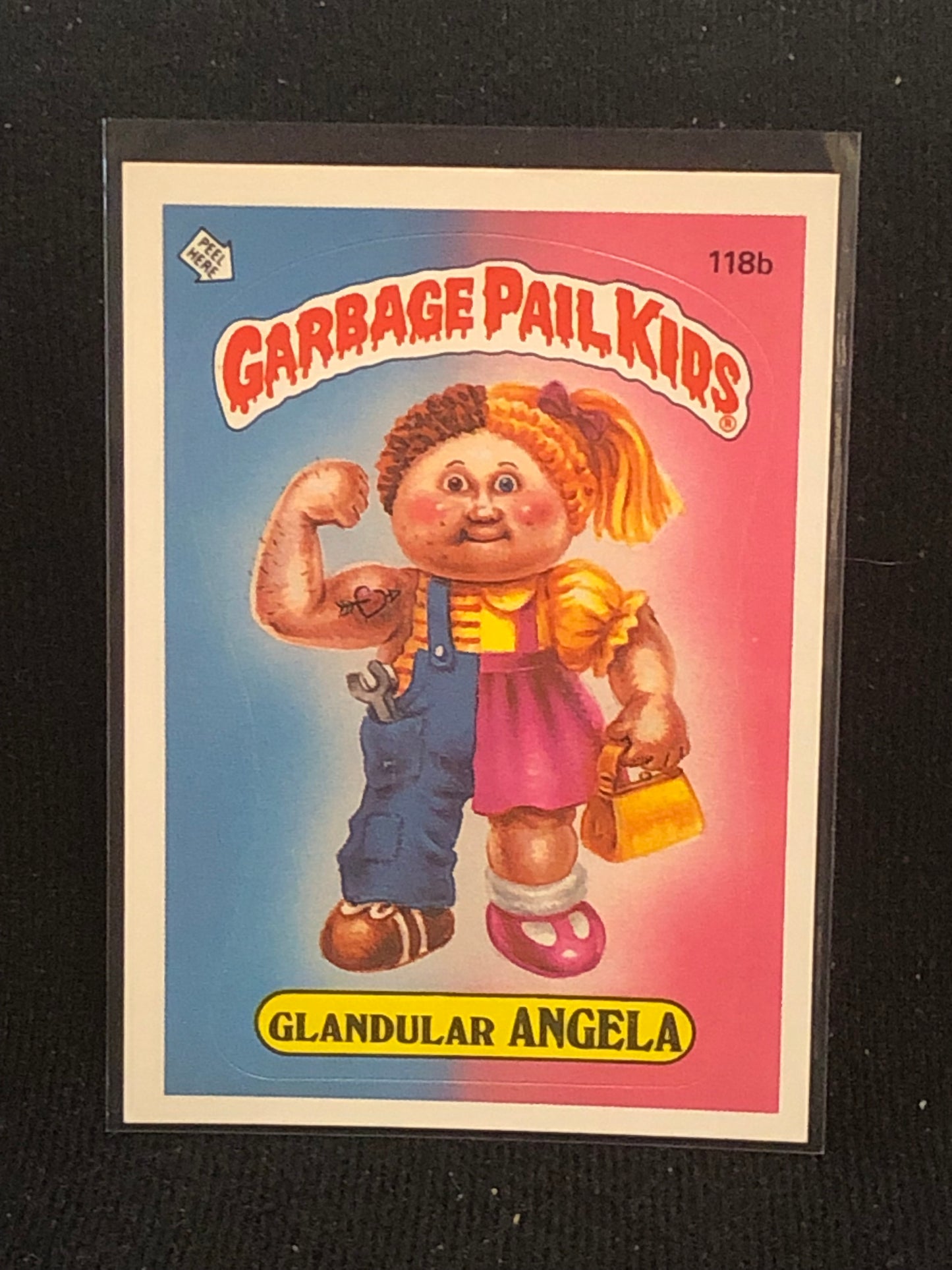 Garbage Pail Kids Original Series 3 (os3) 118b Glandular Angela