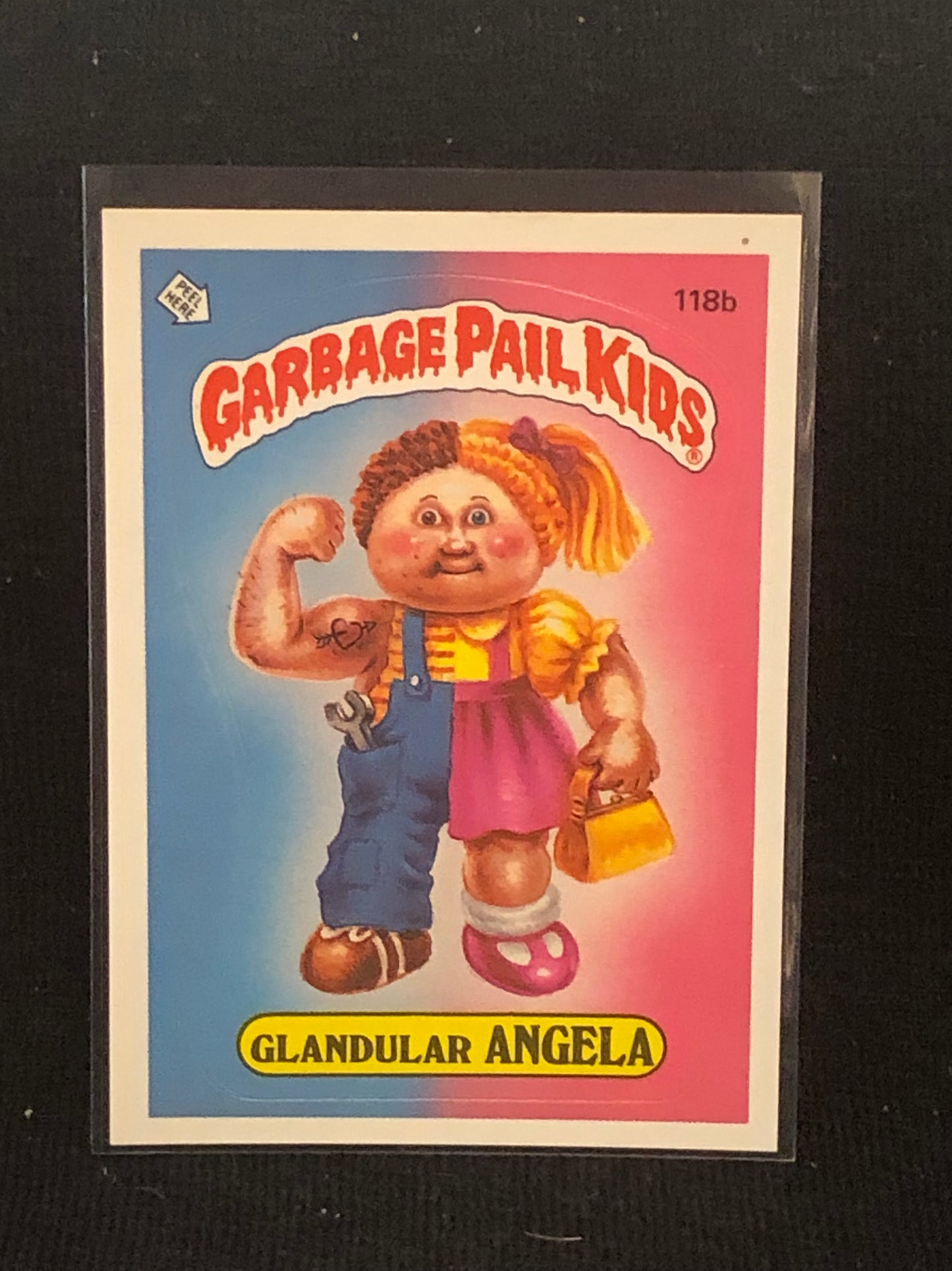 Garbage Pail Kids Original Series 3 (os3) 118b Glandular Angela