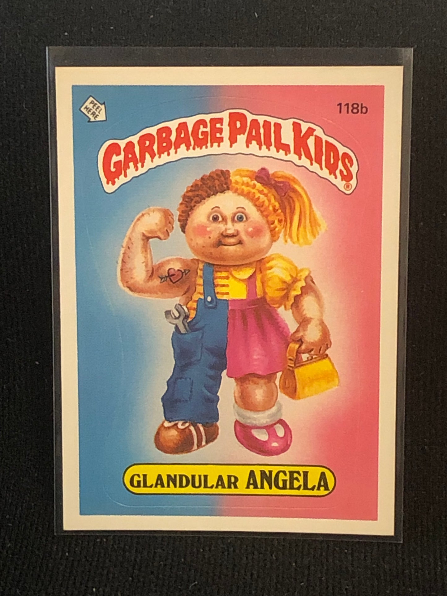 Garbage Pail Kids Original Series 3 (os3) 118b Glandular Angela