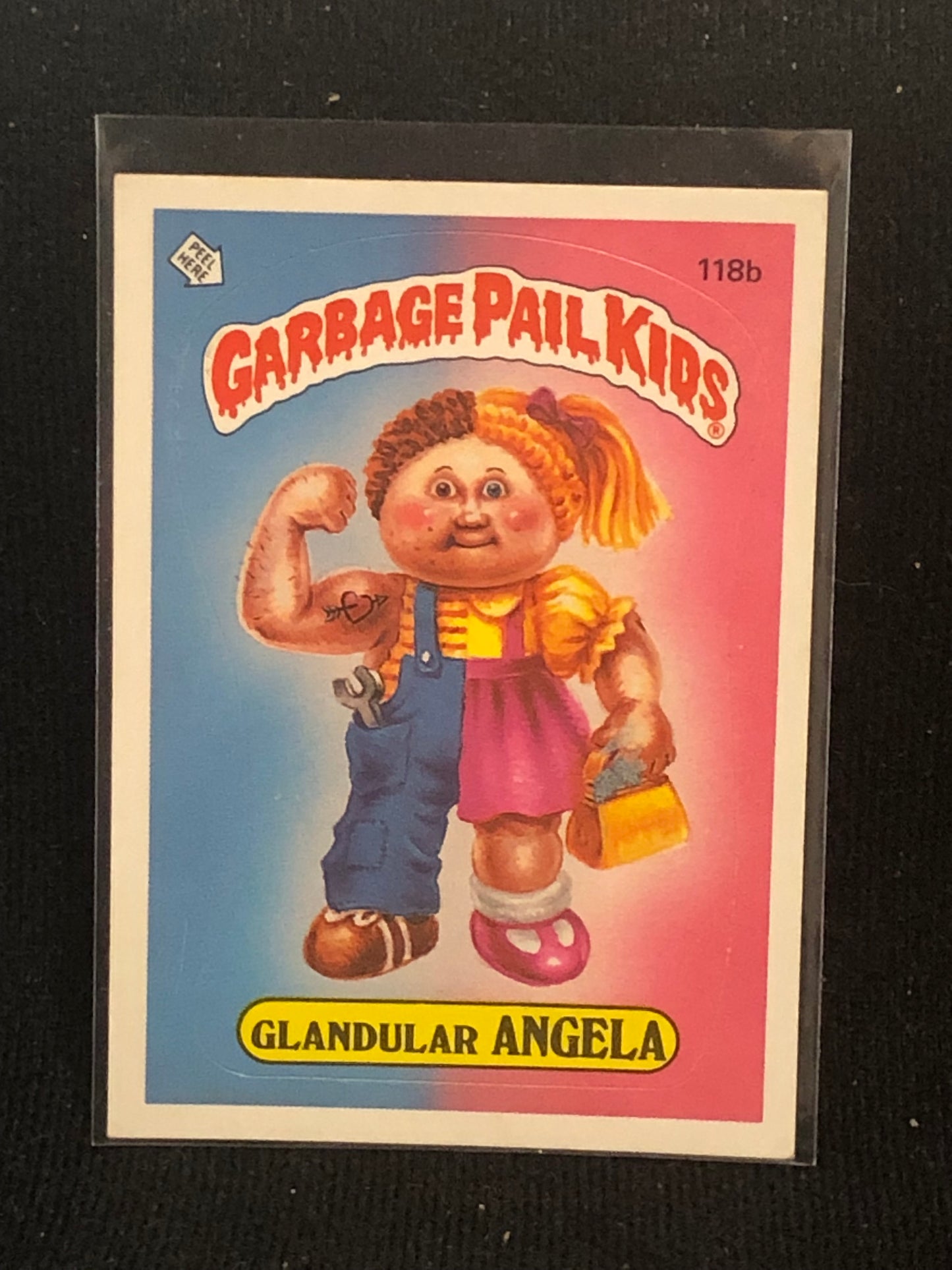 Garbage Pail Kids Original Series 3 (os3) 118b Glandular Angela