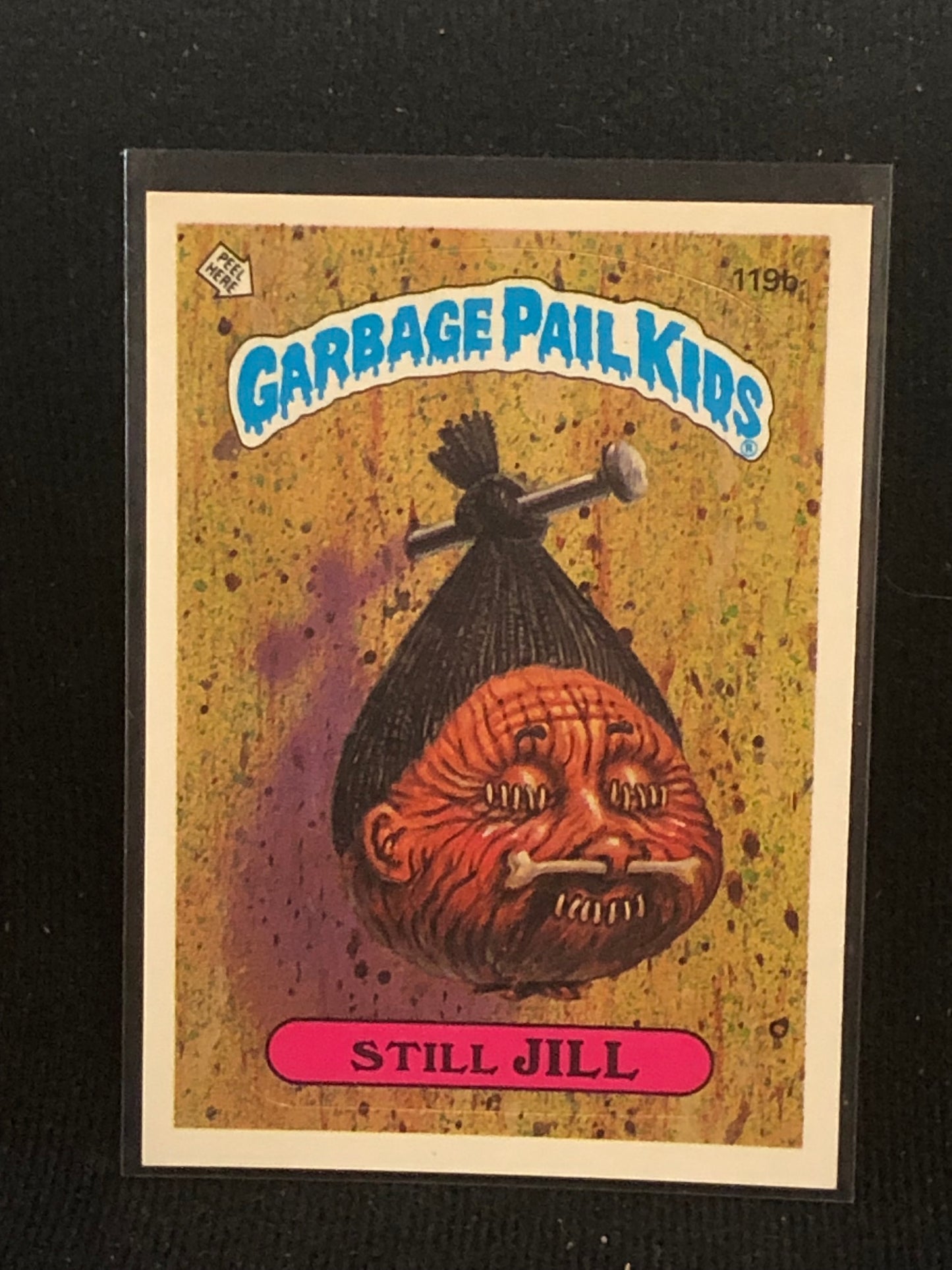 Garbage Pail Kids Original Series 3 (os3) 119b Still Jill