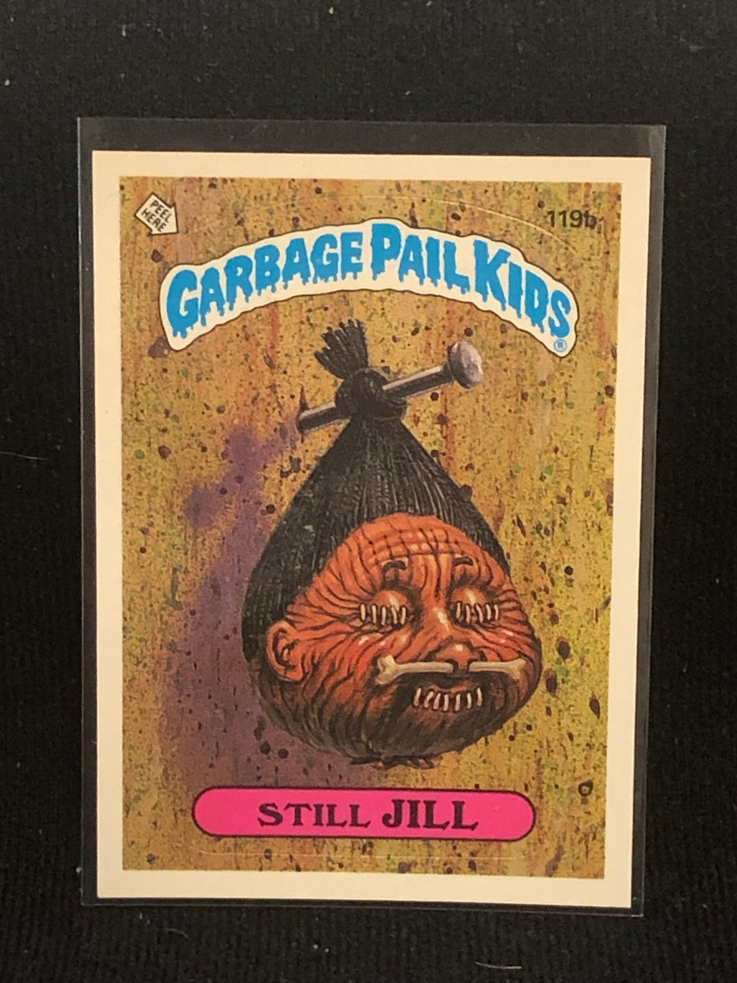 Garbage Pail Kids Original Series 3 (os3) 119b Still Jill