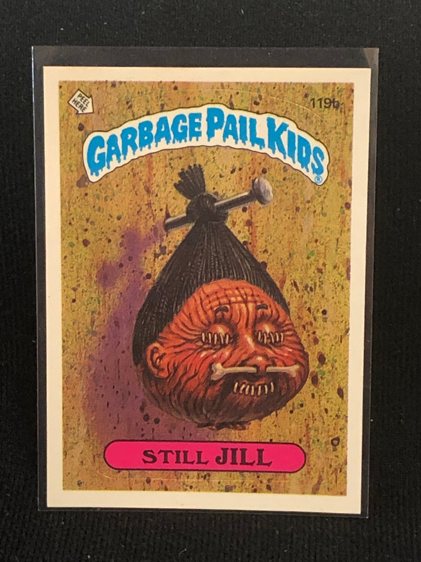 Garbage Pail Kids Original Series 3 (os3) 119b Still Jill