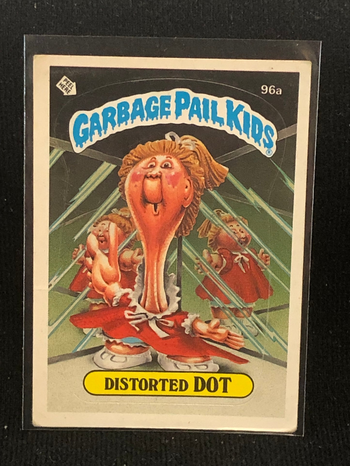 Garbage Pail Kids Original Series 3 (os3) 96a Distorted Dot