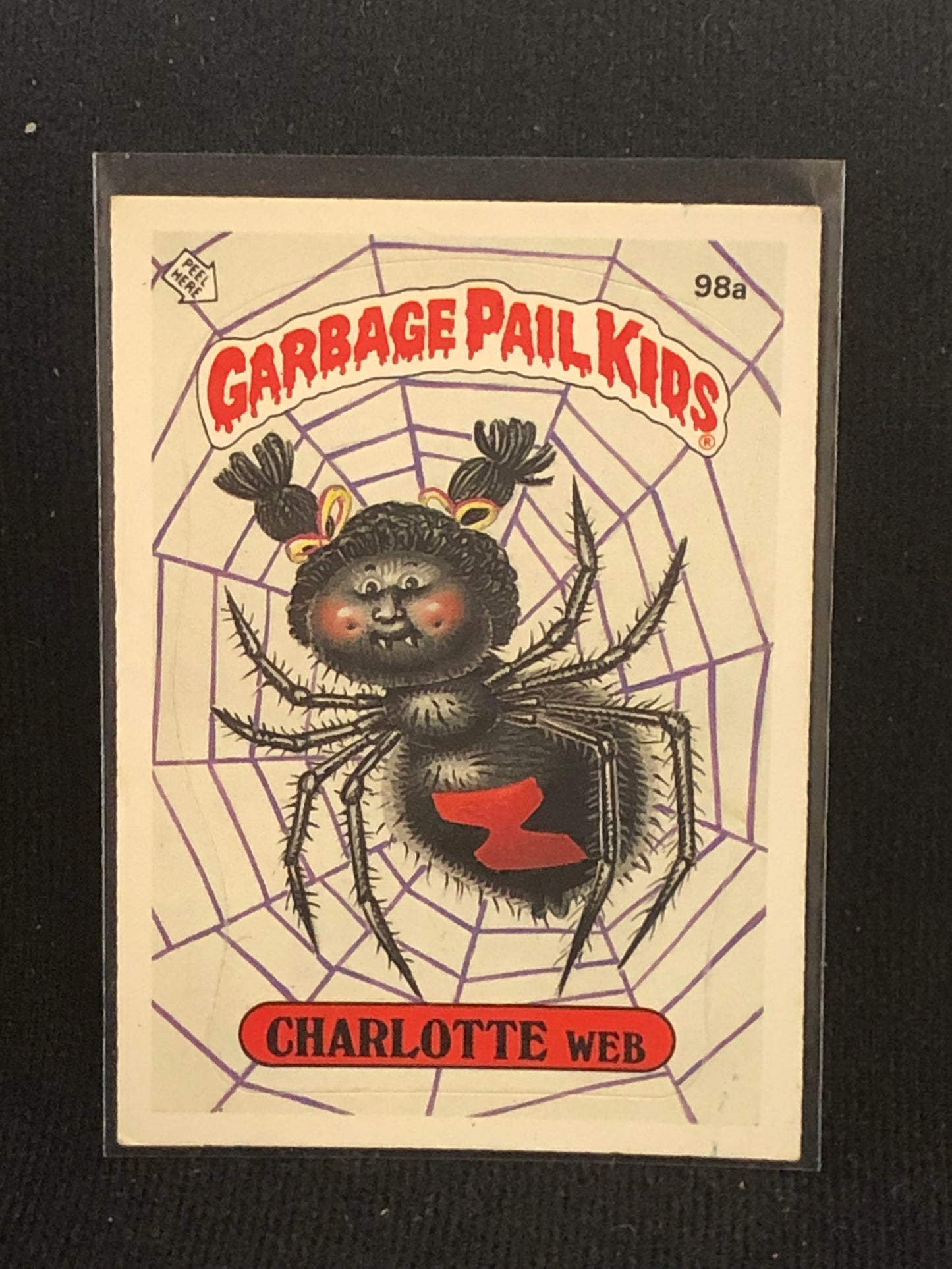 Garbage Pail Kids Original Series 3 (os3) 98a Charlotte Web