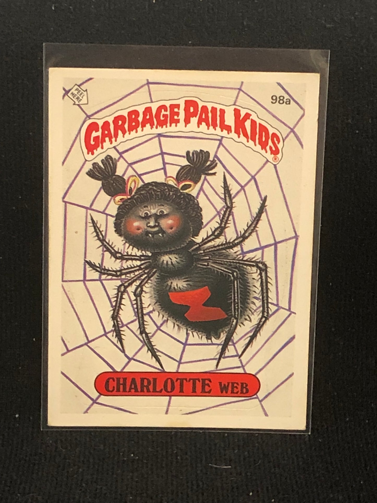 Garbage Pail Kids Original Series 3 (os3) 98a Charlotte Web