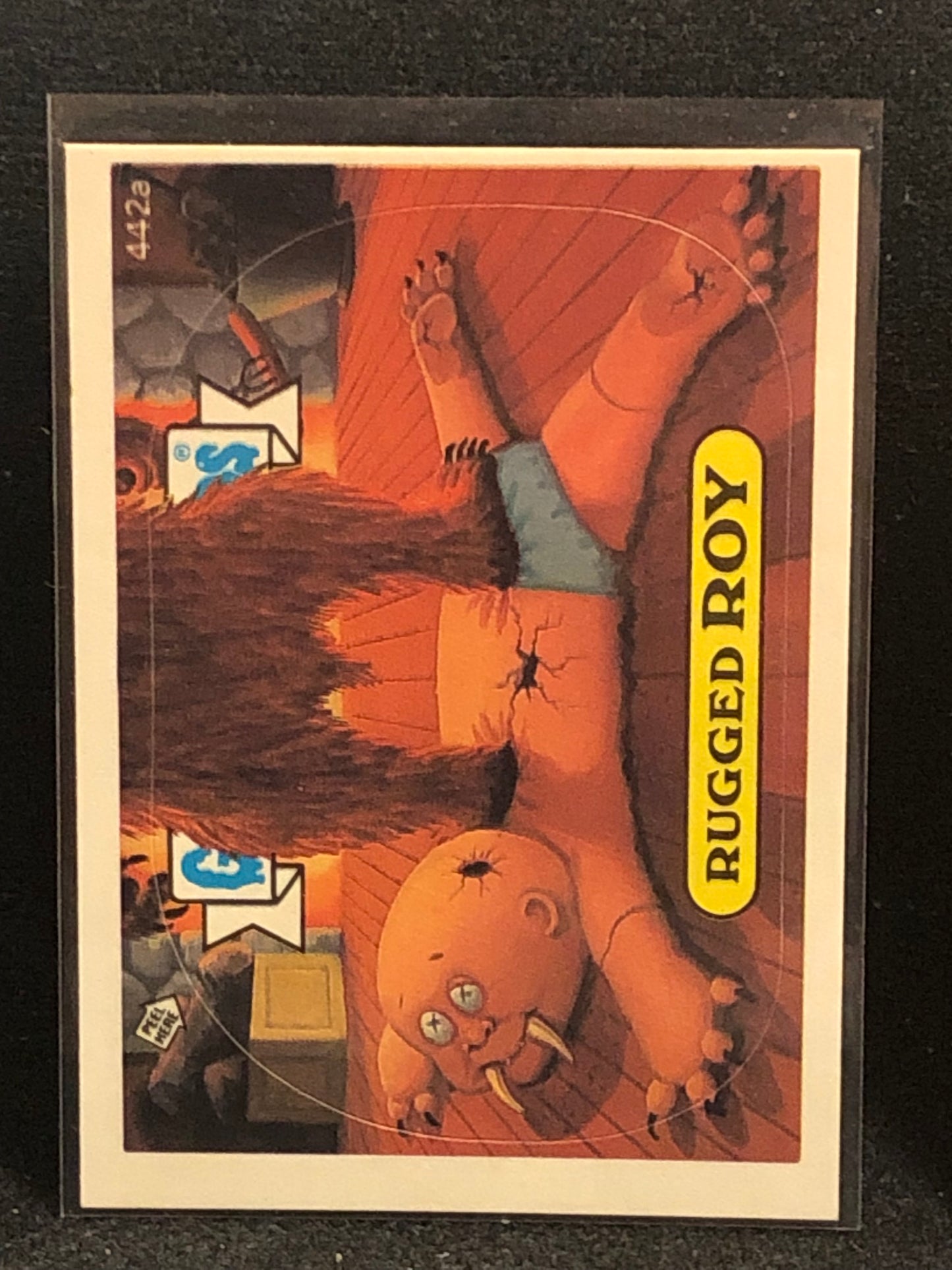 Garbage Pail Kids Original Series 11 (os11) 442a Rugged Roy