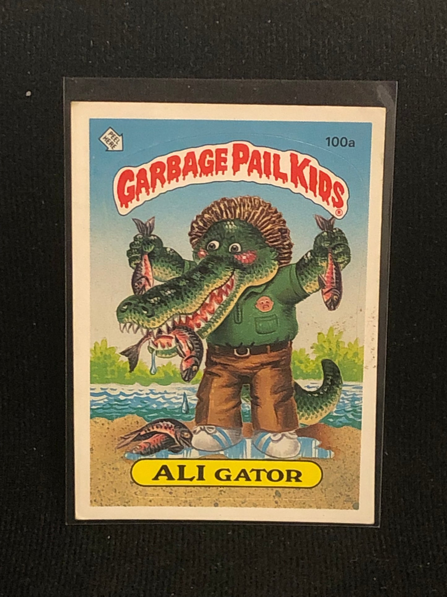Garbage Pail Kids Original Series 3 (os3) 100a Ali Gator