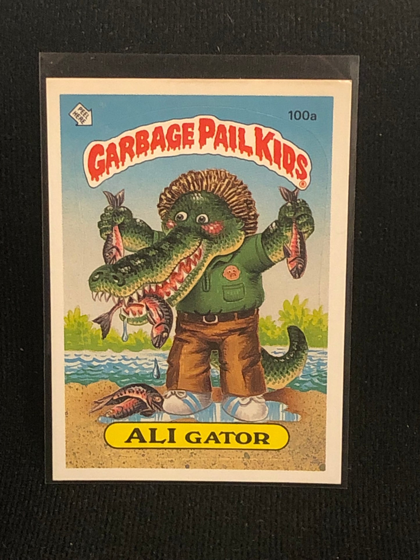 Garbage Pail Kids Original Series 3 (os3) 100a Ali Gator