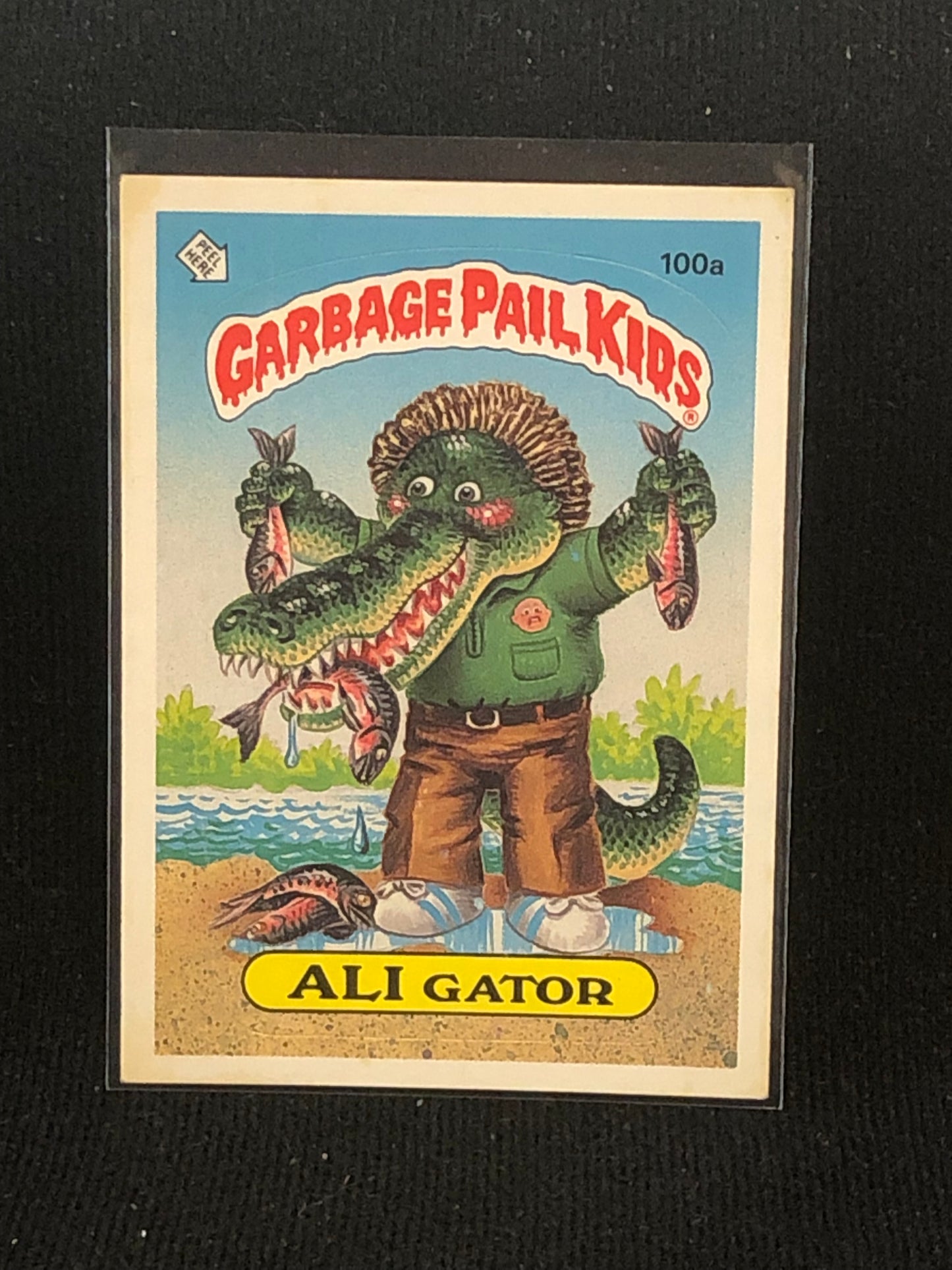 Garbage Pail Kids Original Series 3 (os3) 100a Ali Gator
