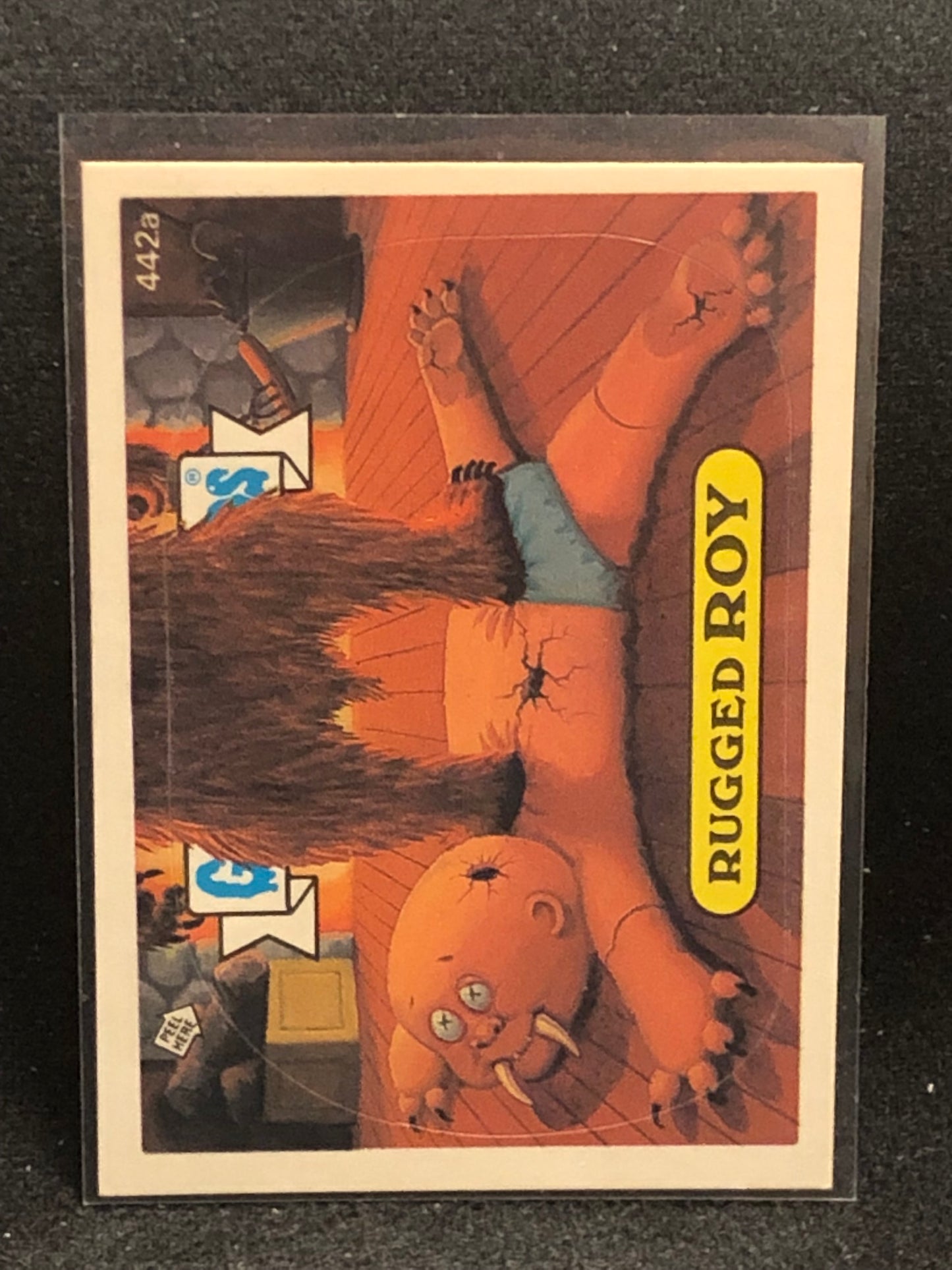 Garbage Pail Kids Original Series 11 (os11) 442a Rugged Roy