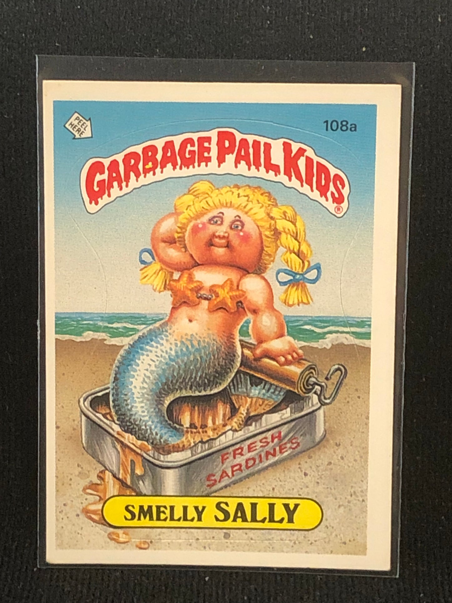 Garbage Pail Kids Original Series 3 (os3) 108a Smelly Sally