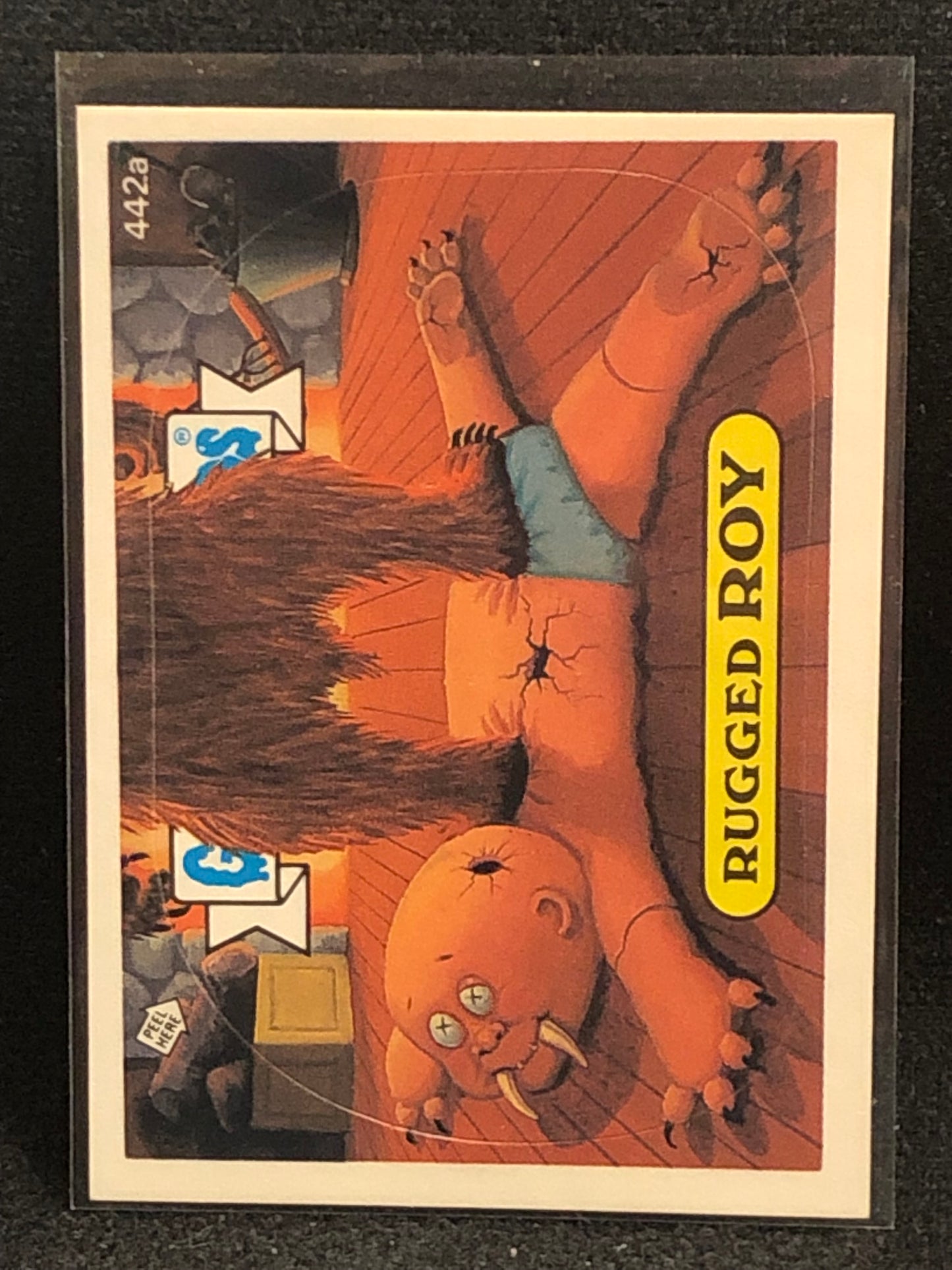 Garbage Pail Kids Original Series 11 (os11) 442a Rugged Roy