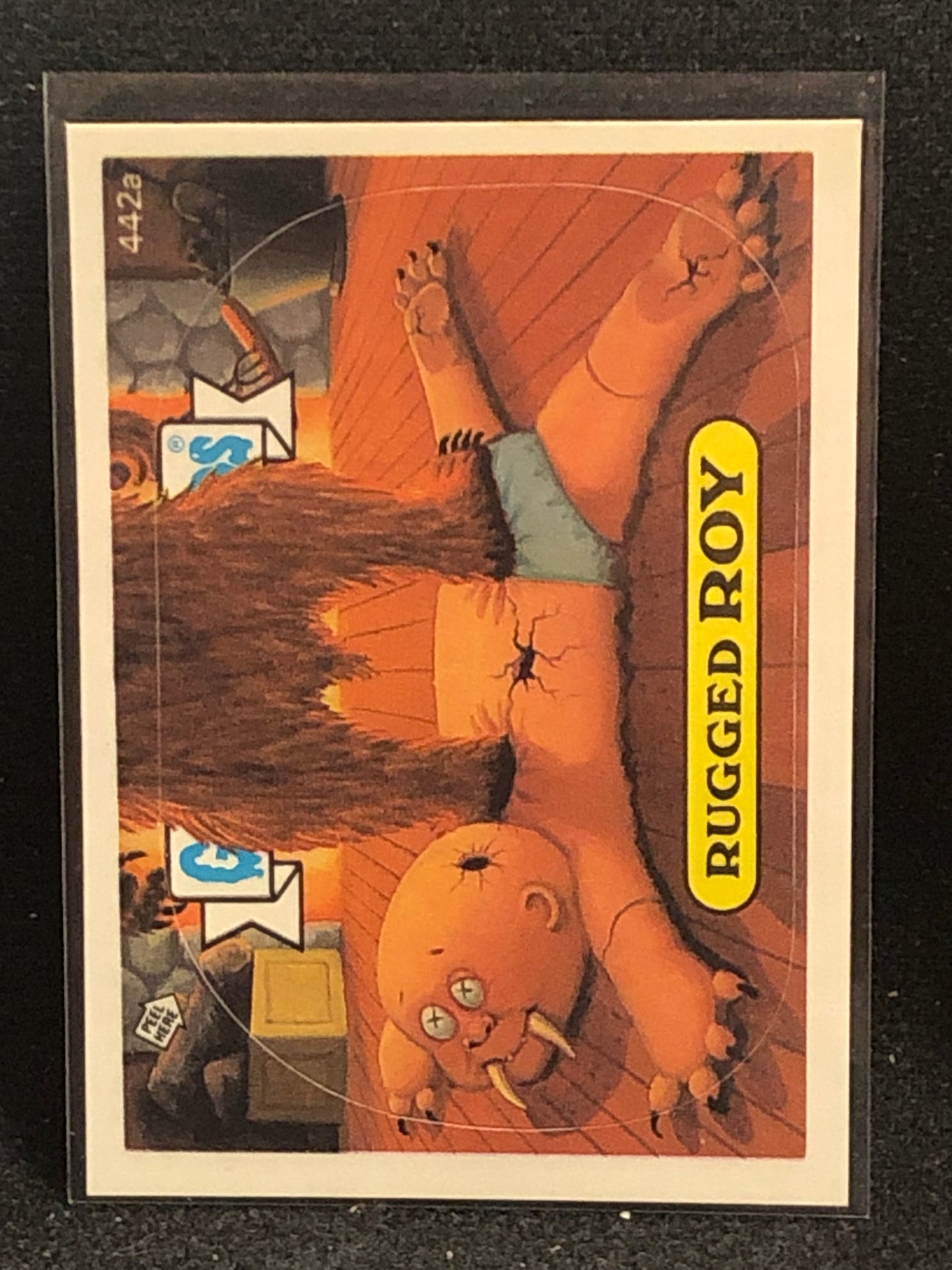 Garbage Pail Kids Original Series 11 (os11) 442a Rugged Roy