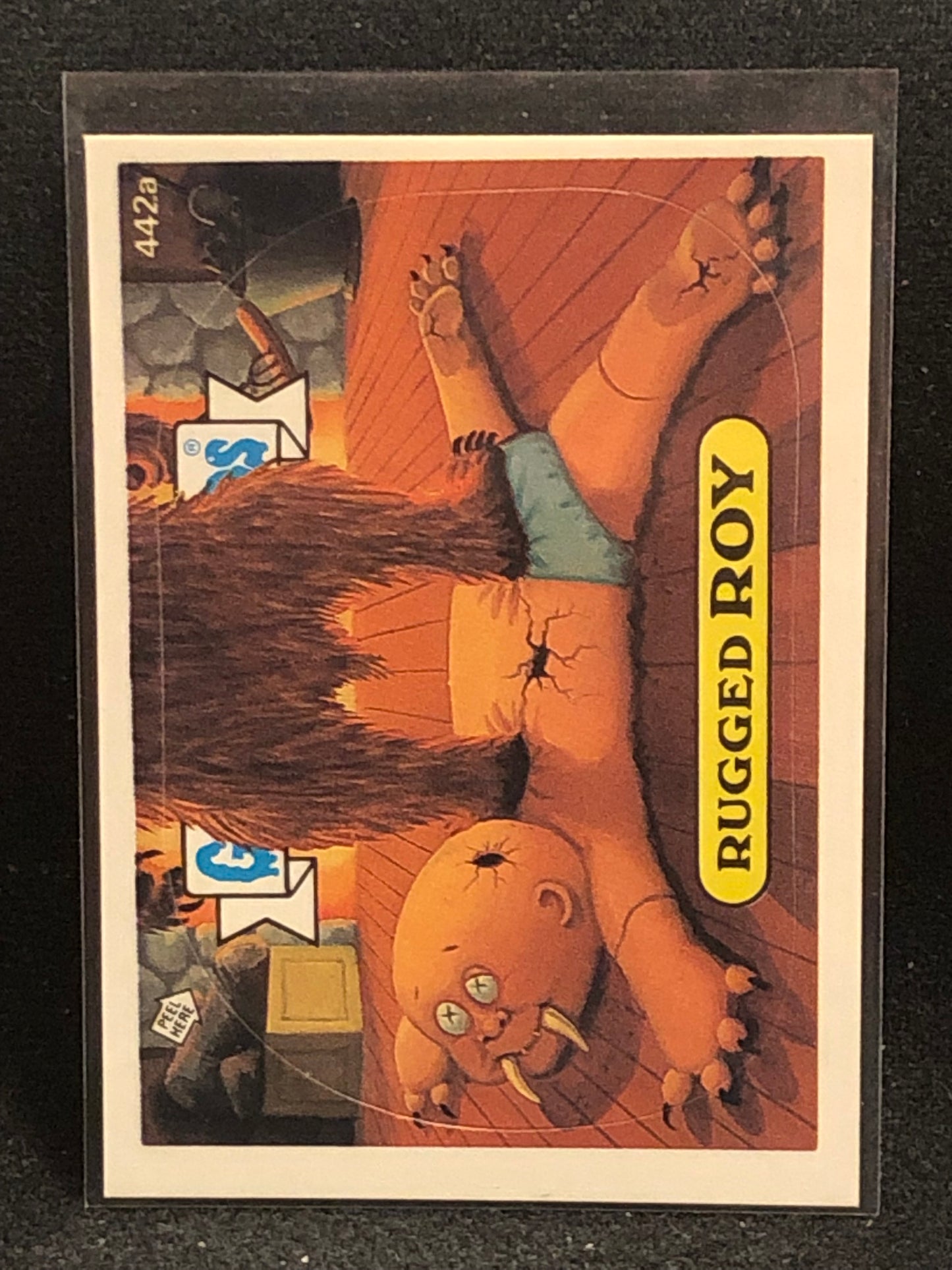 Garbage Pail Kids Original Series 11 (os11) 442a Rugged Roy