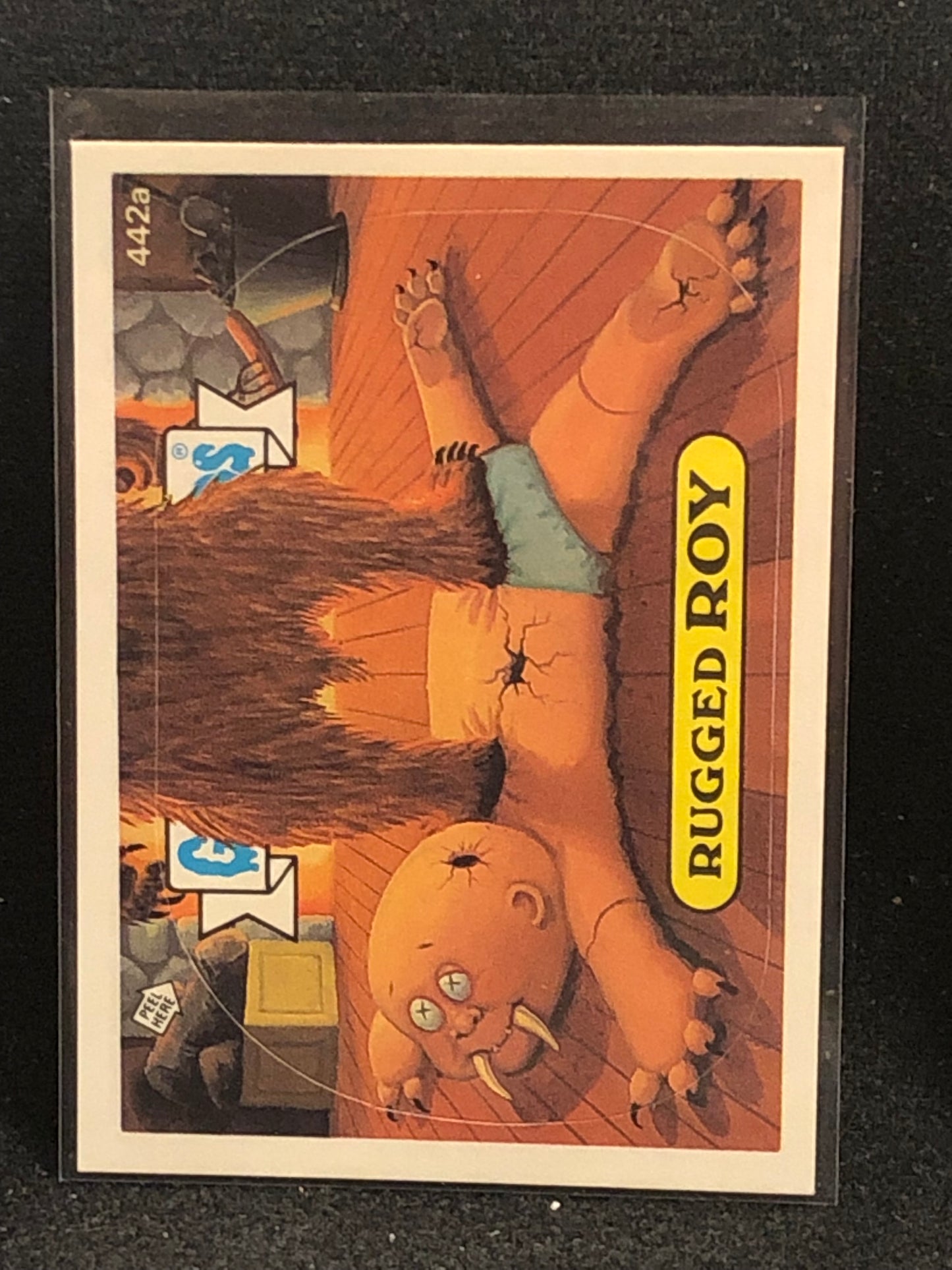 Garbage Pail Kids Original Series 11 (os11) 442a Rugged Roy