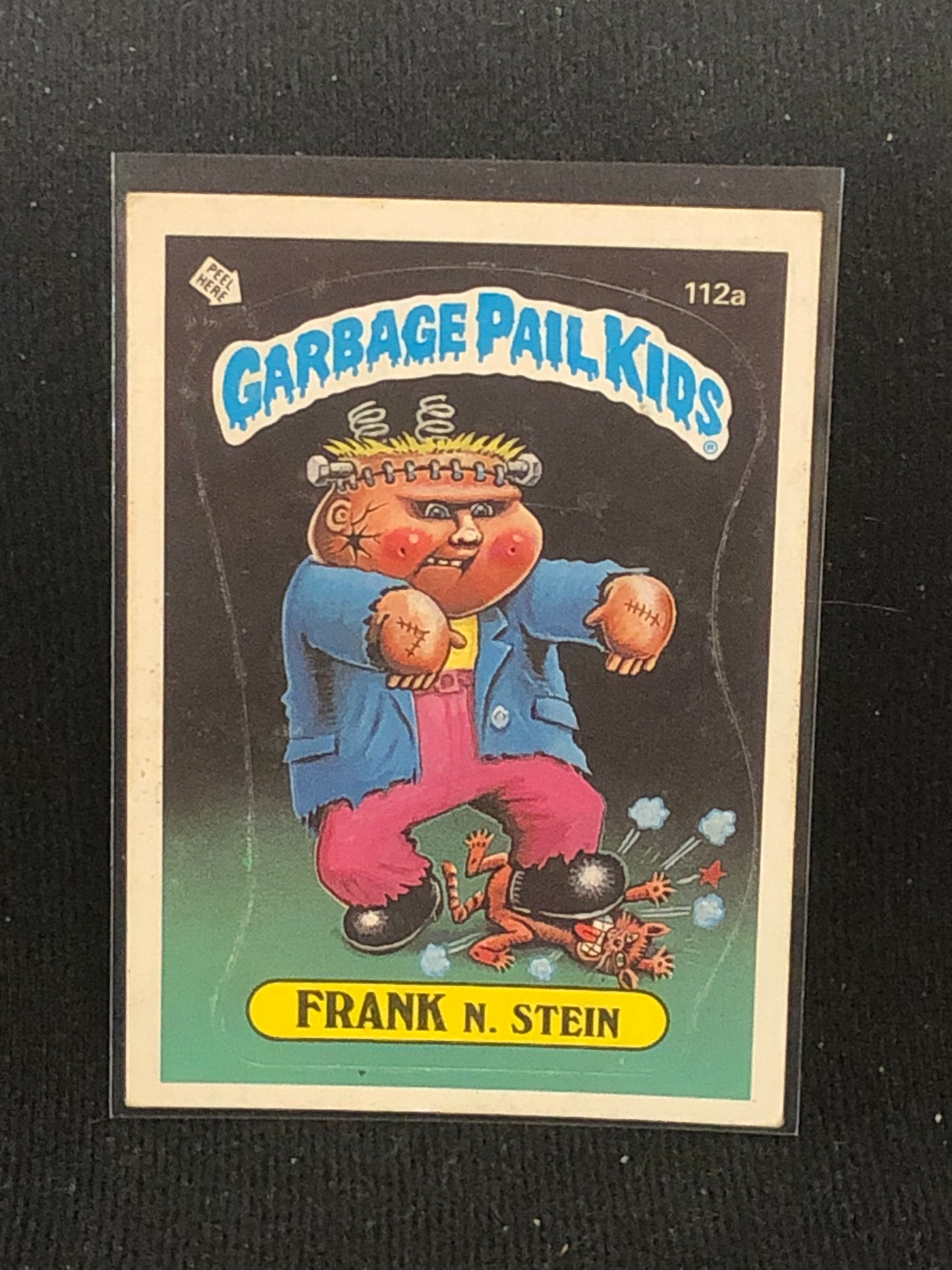 Garbage Pail Kids Original Series 3 (os3) 112a Frank N Stein