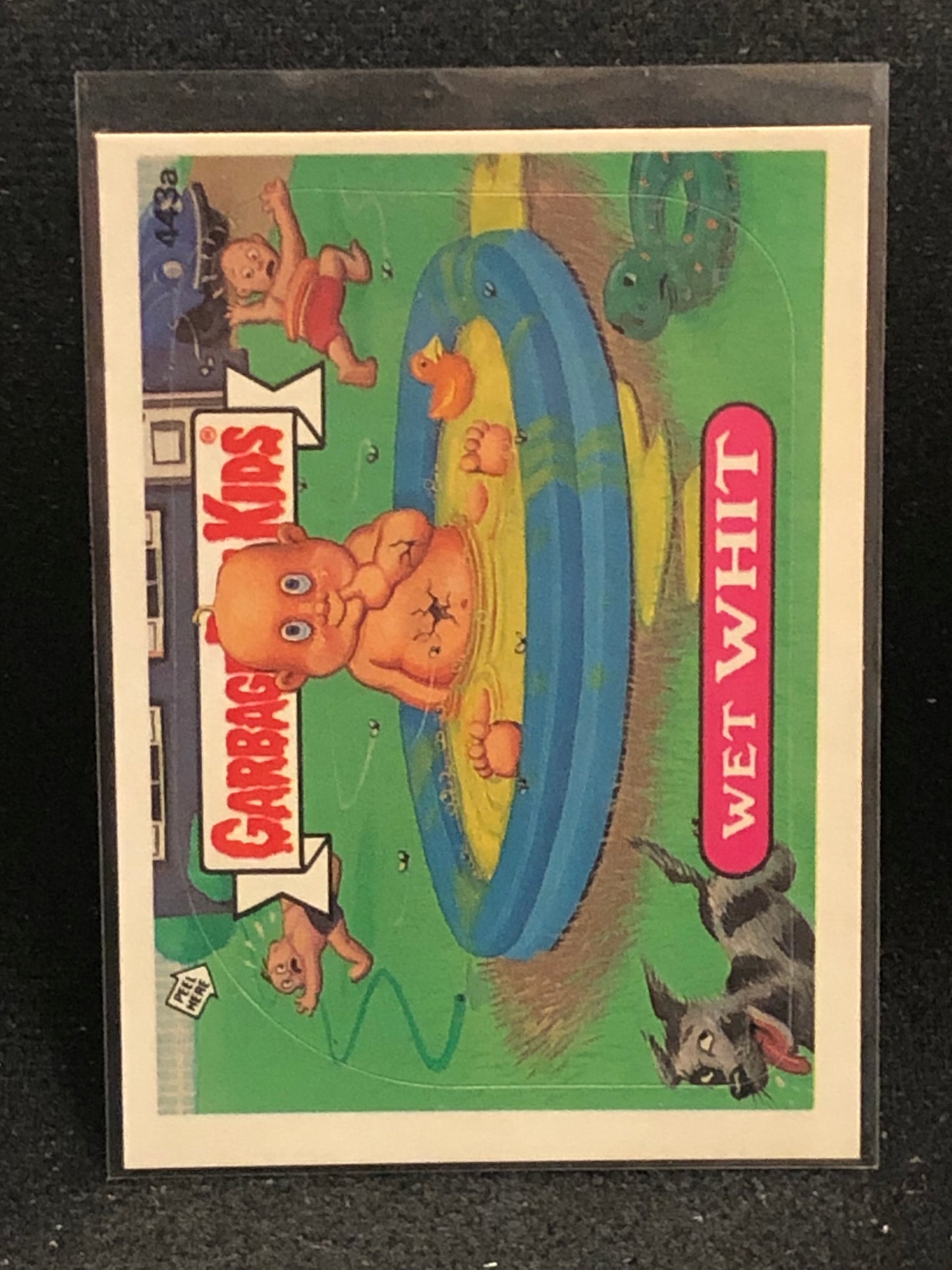 Garbage Pail Kids Original Series 11 (os11) 443a Wet Whit