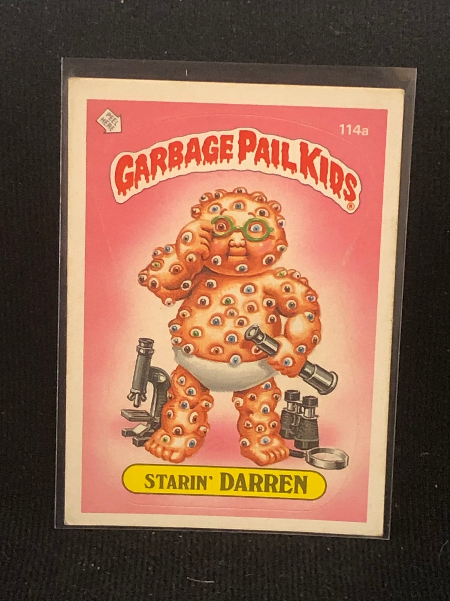 Garbage Pail Kids Original Series 3 (os3) 114a Starin Darren