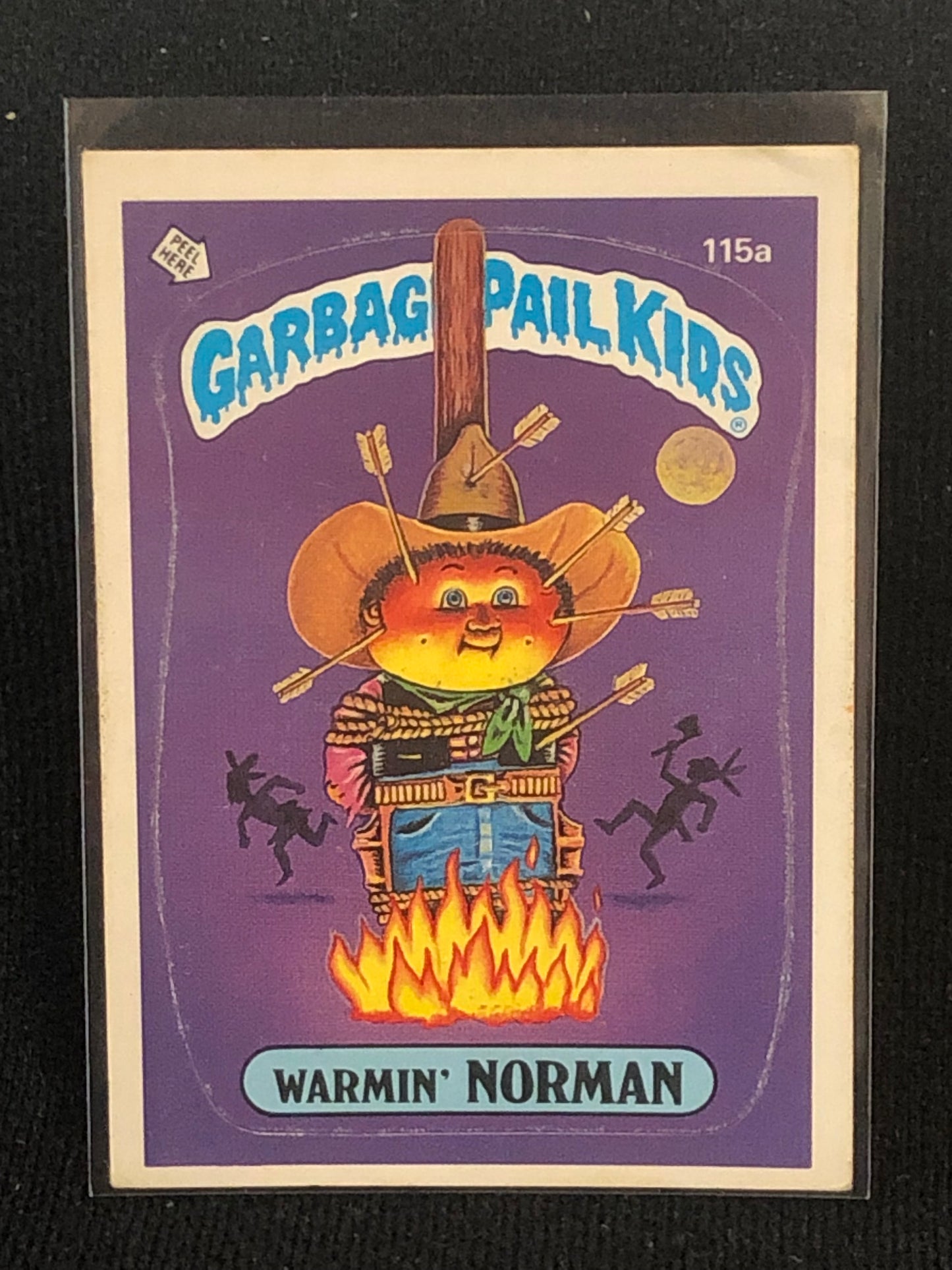 Garbage Pail Kids Original Series 3 (os3) 115a Warmin Norman