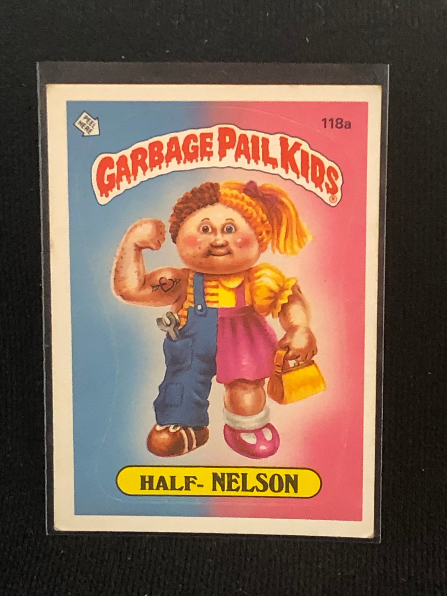 Garbage Pail Kids Original Series 3 (os3) 118a Half Nelson