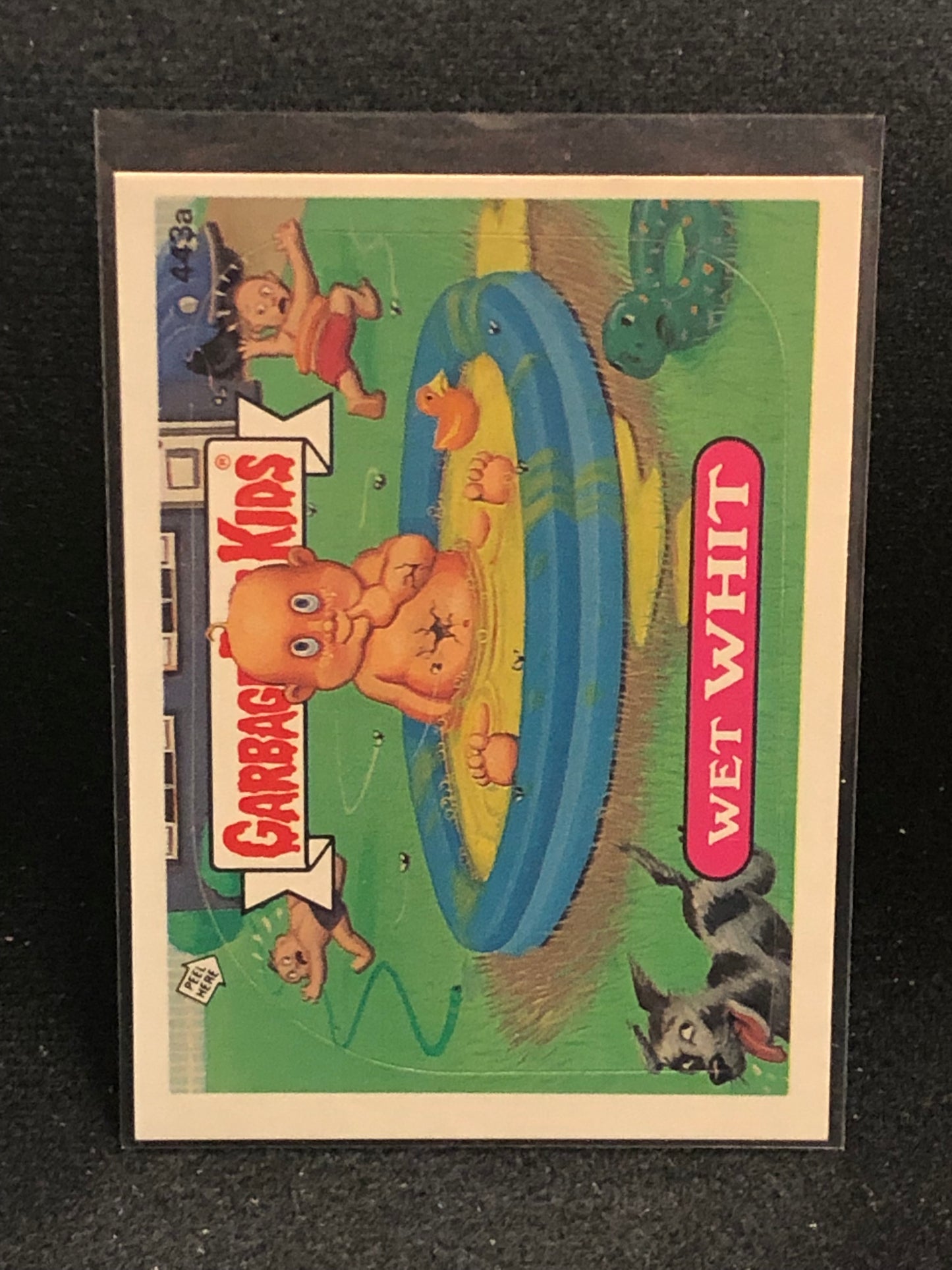 Garbage Pail Kids Original Series 11 (os11) 443a Wet Whit