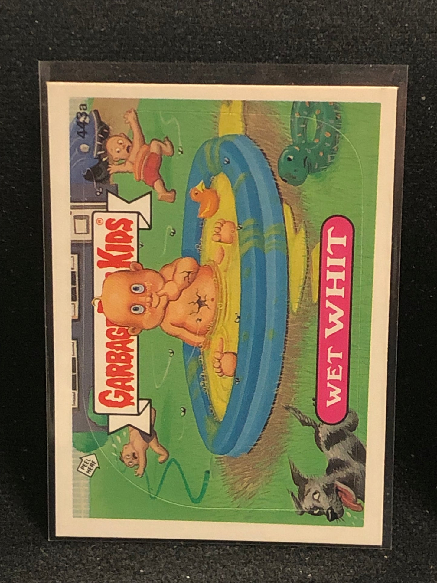 Garbage Pail Kids Original Series 11 (os11) 443a Wet Whit