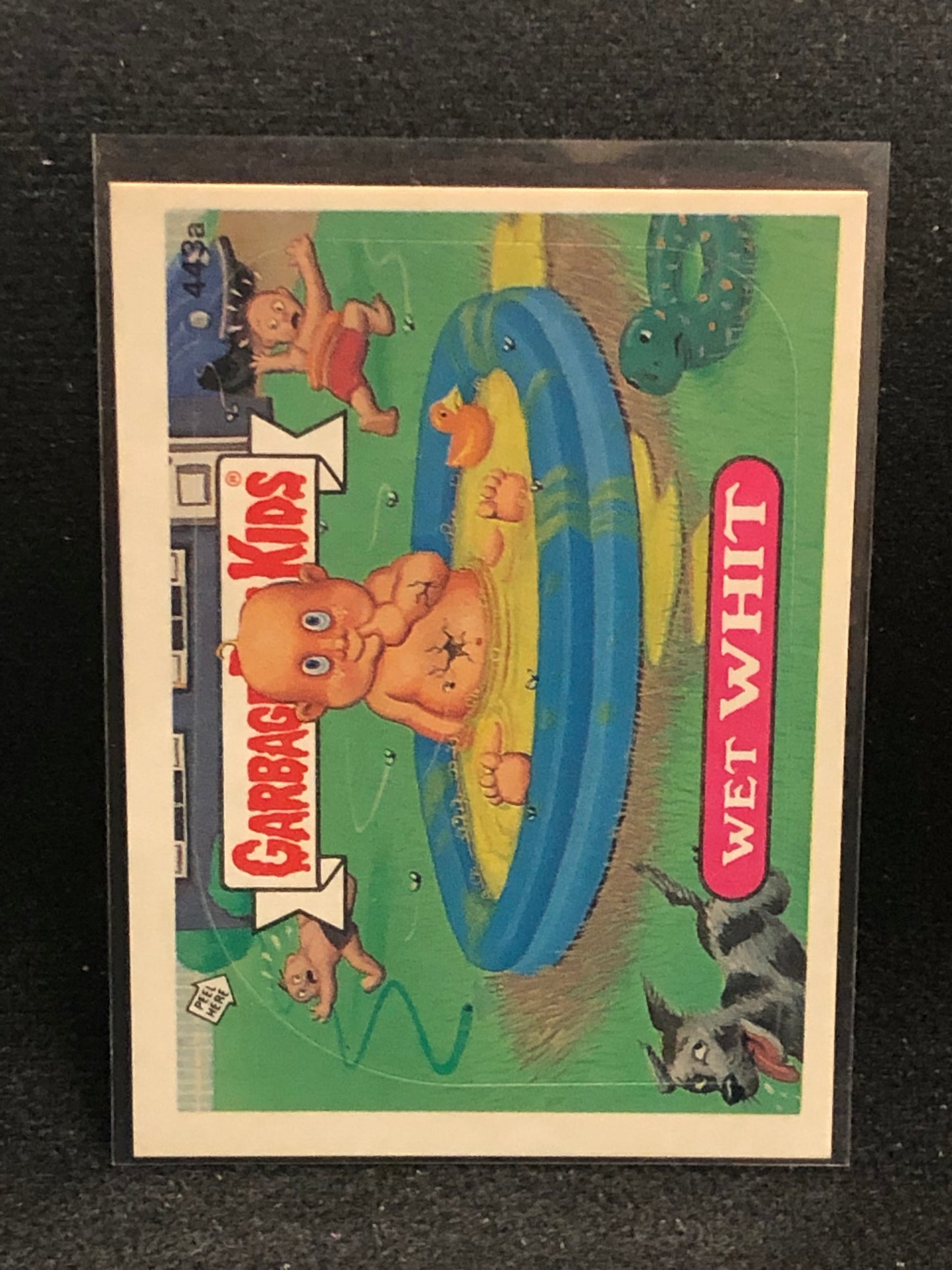 Garbage Pail Kids Original Series 11 (os11) 443a Wet Whit