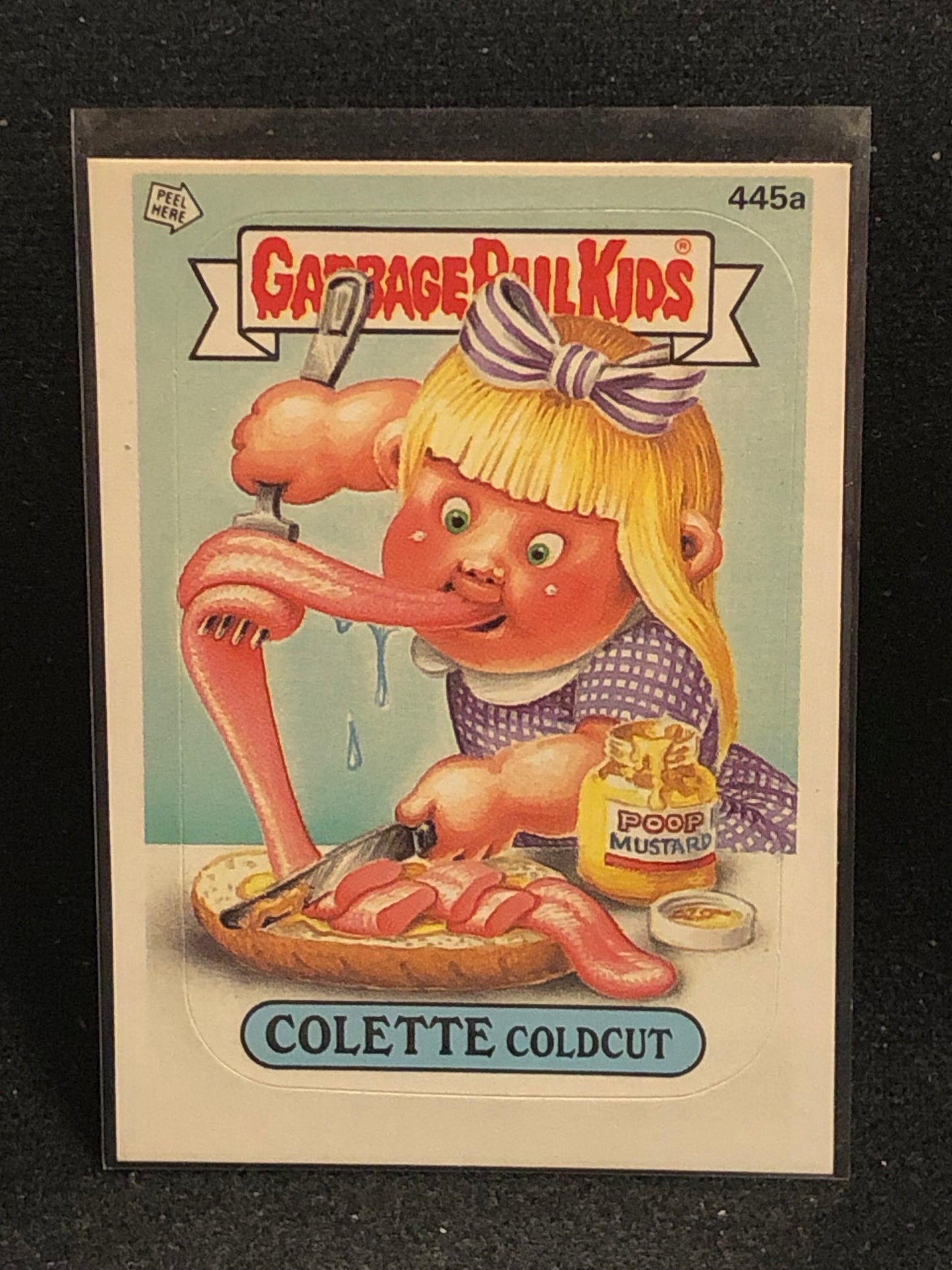 Garbage Pail Kids Original Series 11 (os11) 445a Colette Coldcut