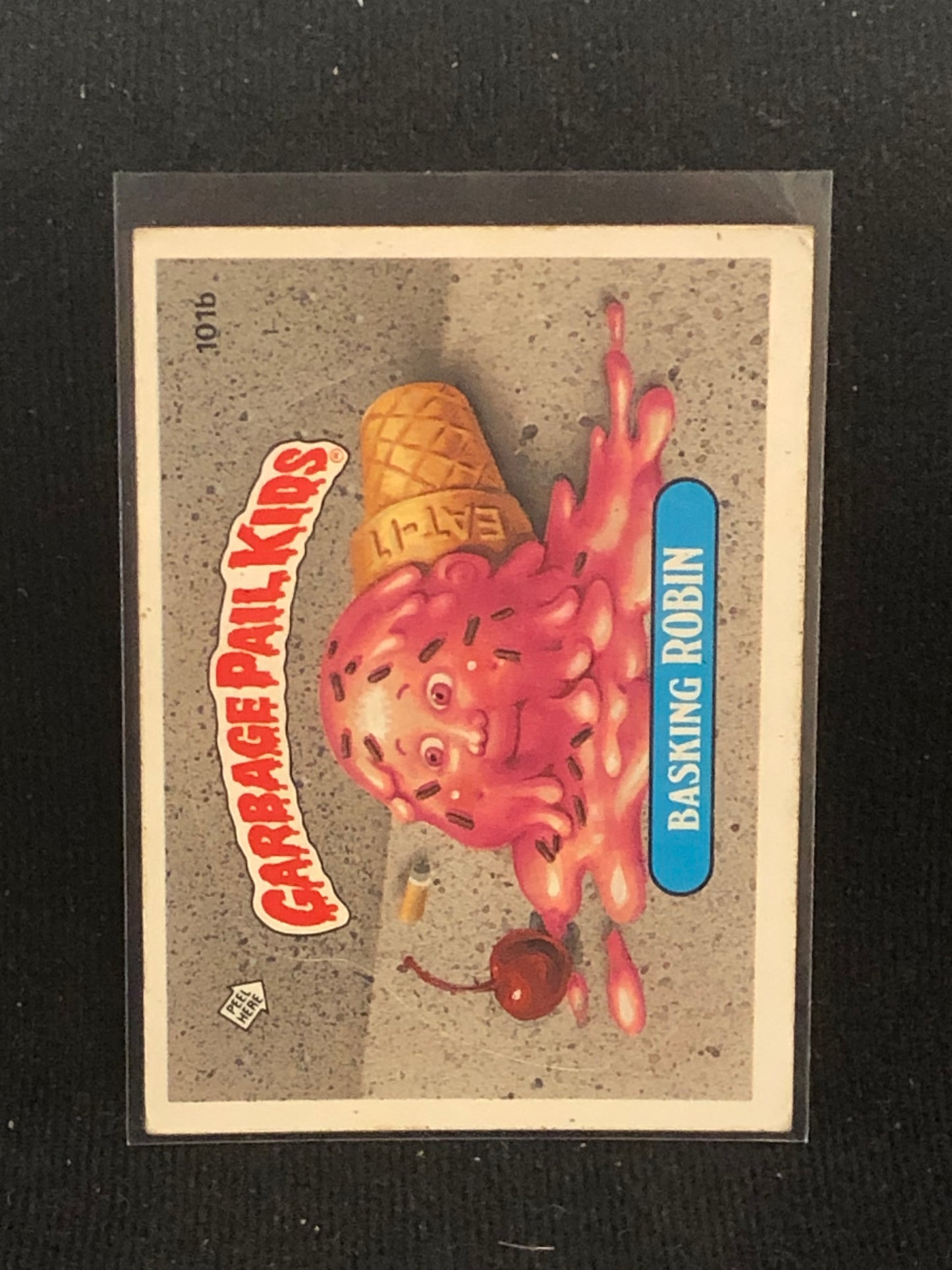 Garbage Pail Kids Original Series 3 (os3) 101b Basking Robin