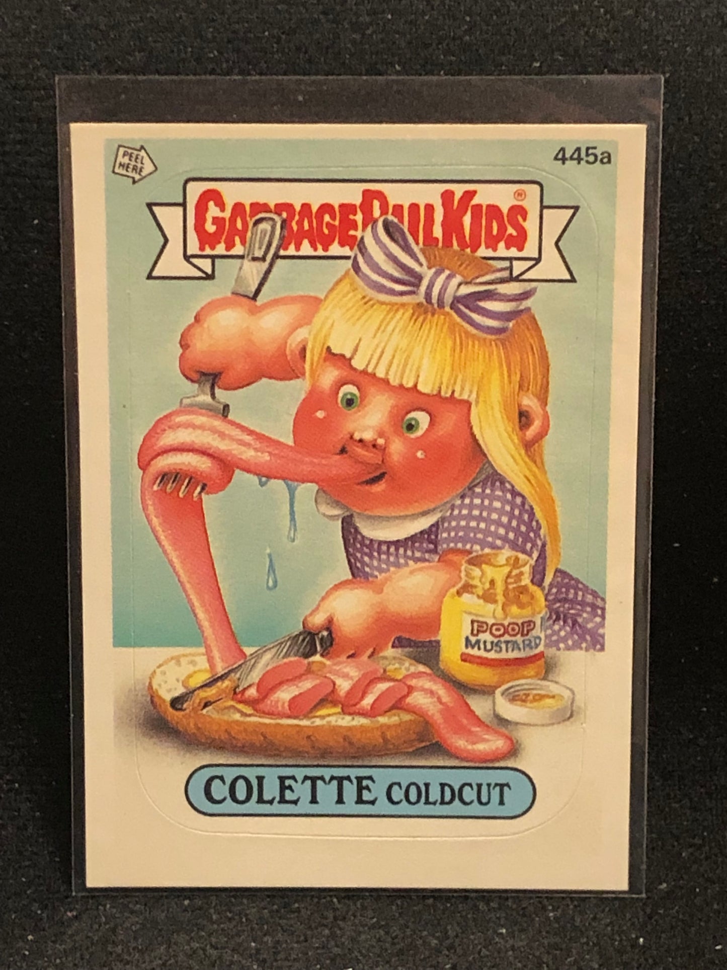 Garbage Pail Kids Original Series 11 (os11) 445a Colette Coldcut