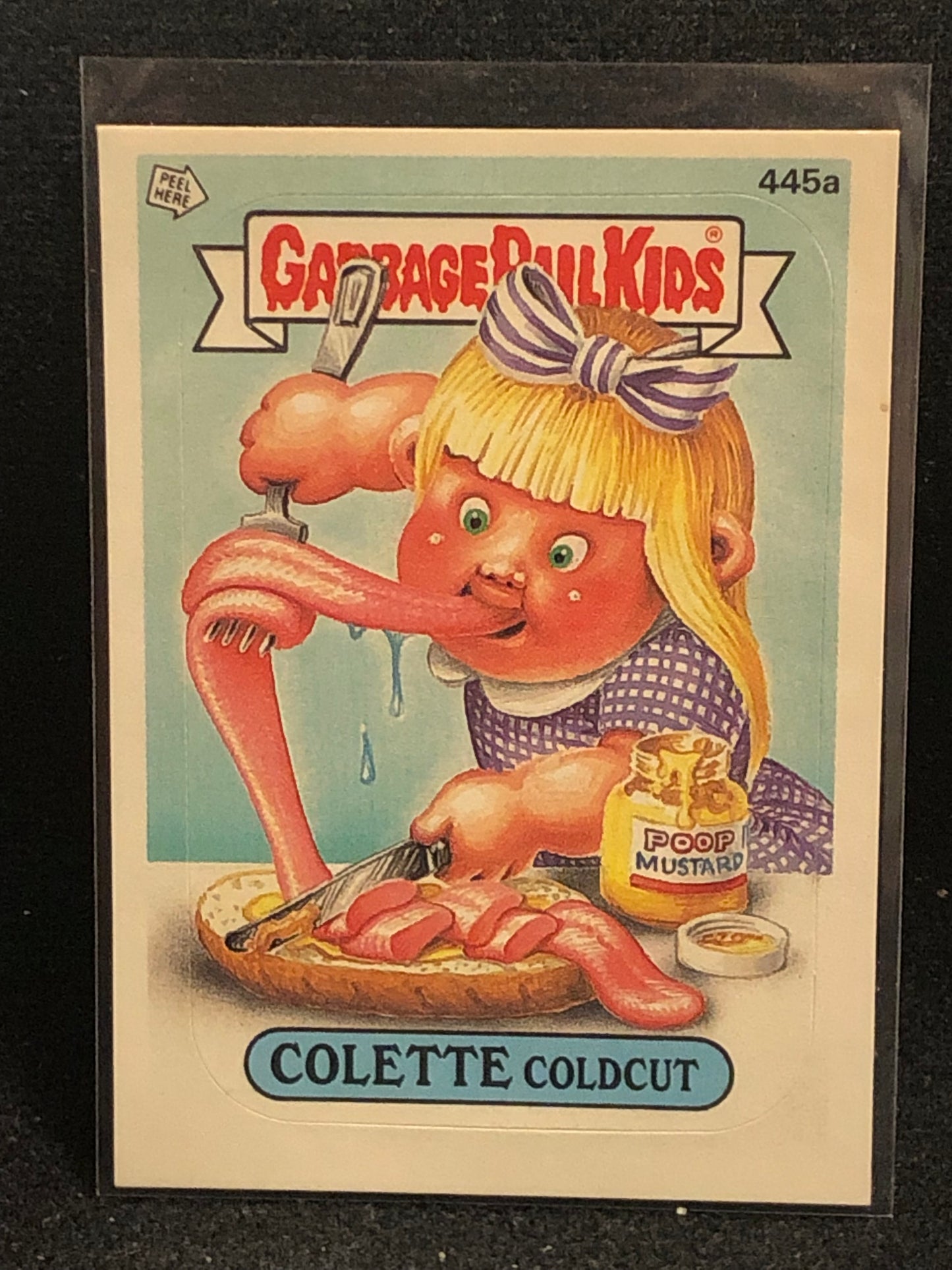 Garbage Pail Kids Original Series 11 (os11) 445a Colette Coldcut