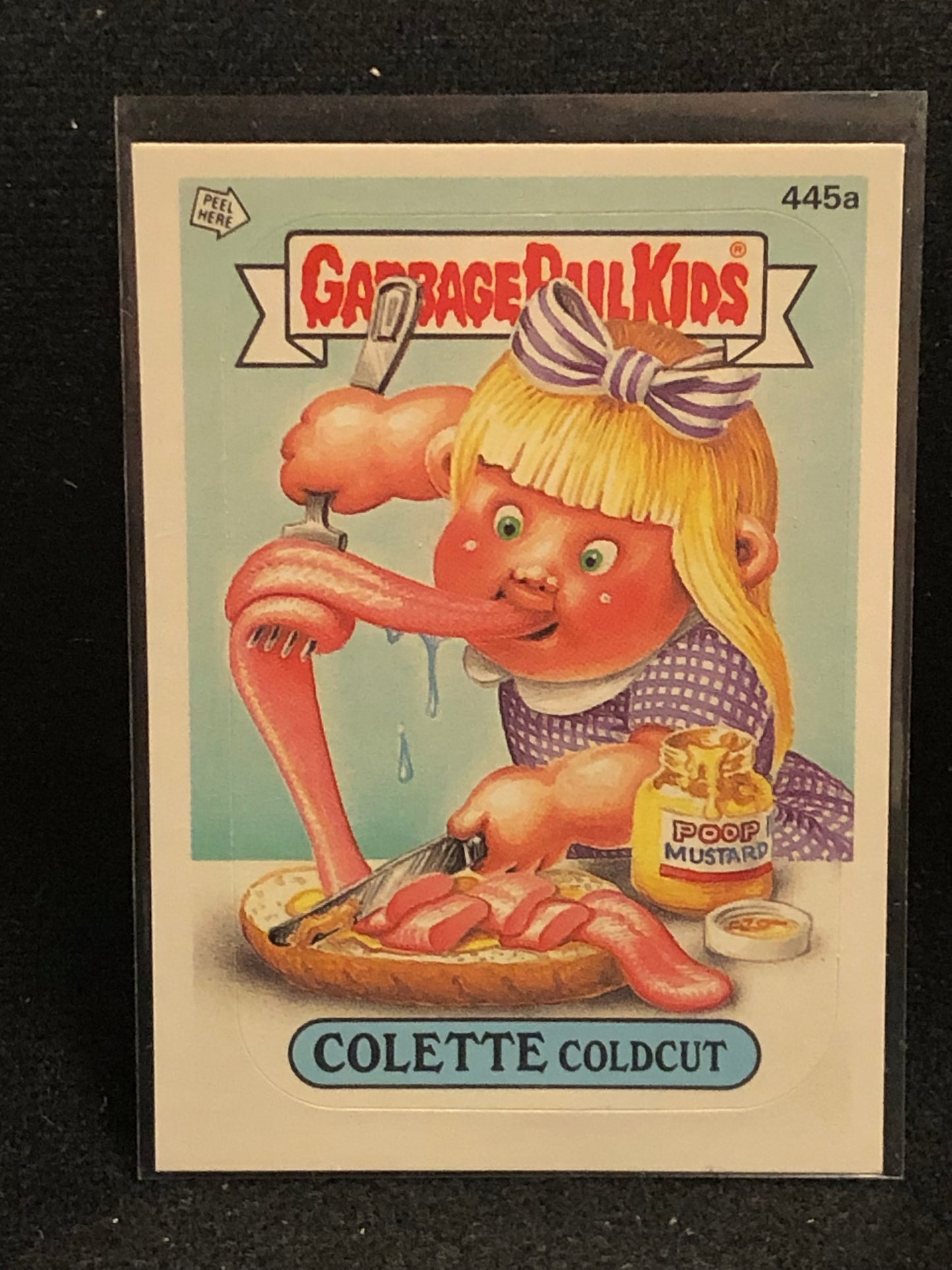 Garbage Pail Kids Original Series 11 (os11) 445a Colette Coldcut