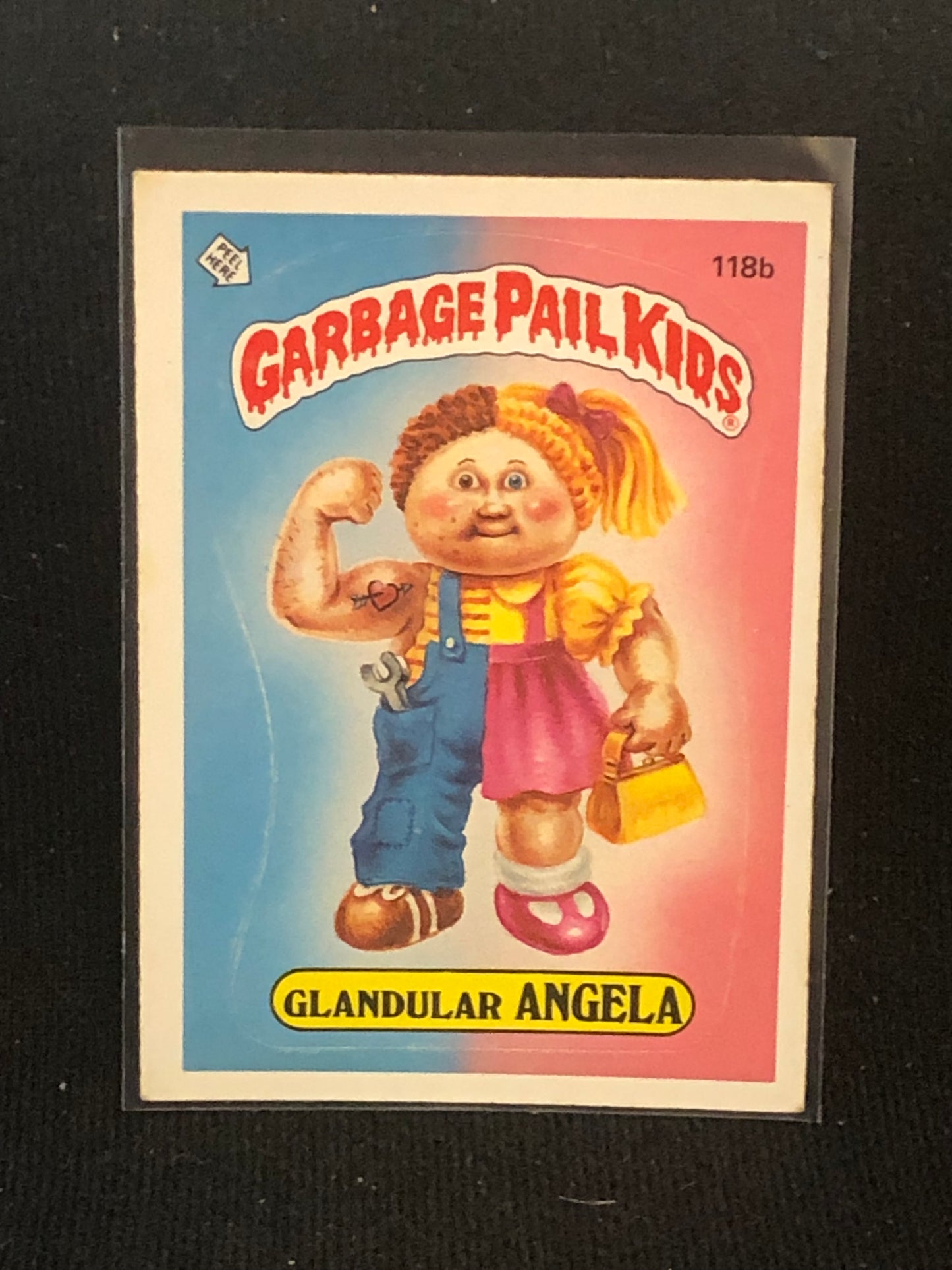 Garbage Pail Kids Original Series 3 (os3) 118b Glandular Angela