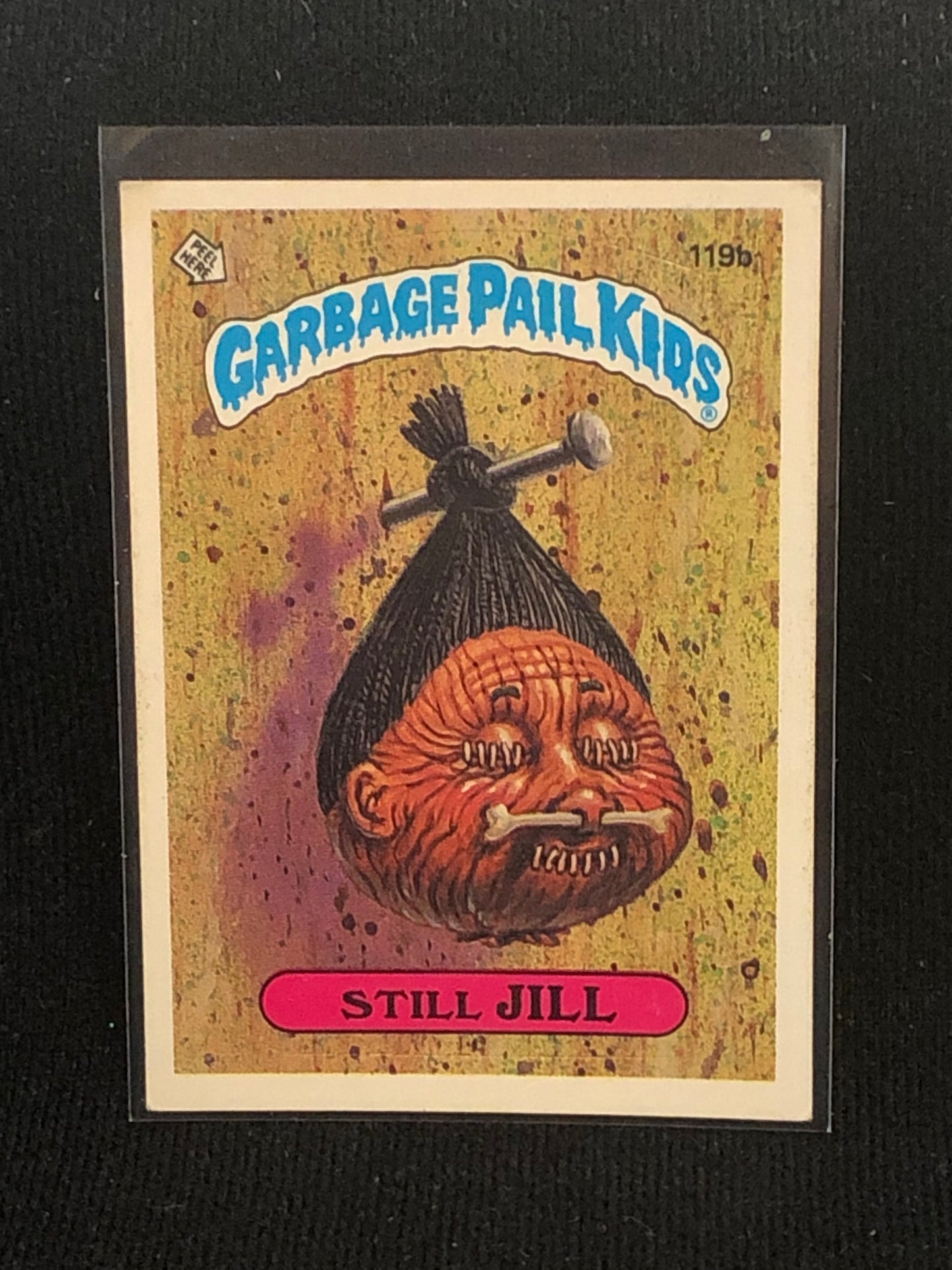 Garbage Pail Kids Original Series 3 (os3) 119b Still Jill