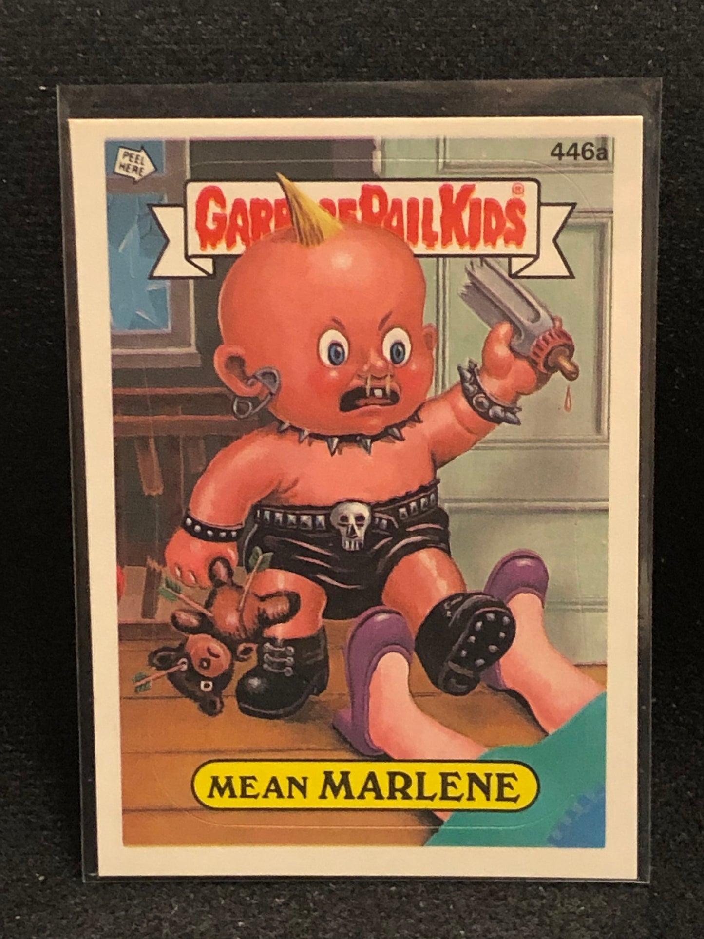 Garbage Pail Kids Original Series 11 (os11) 446a Mean Marlene