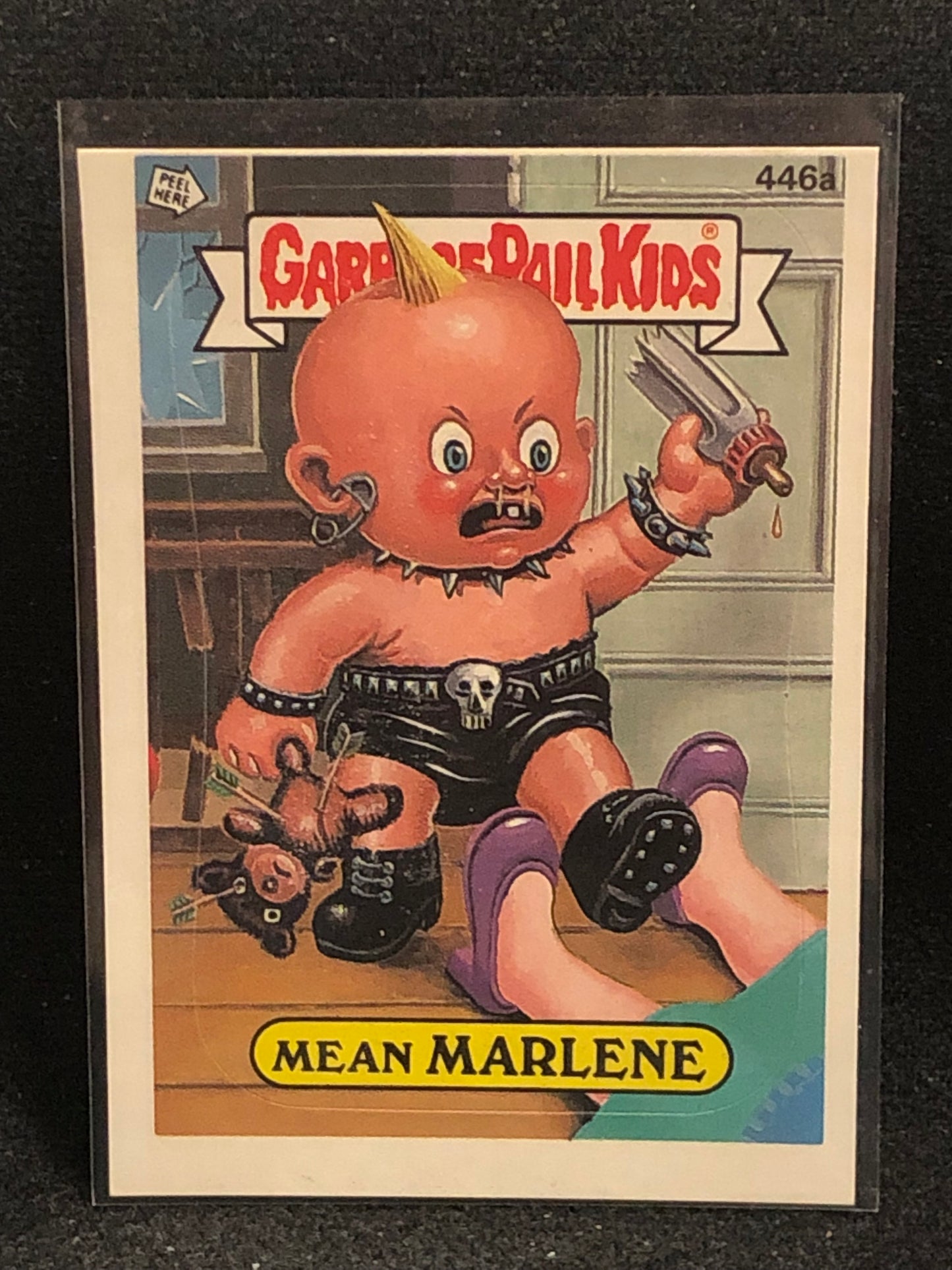 Garbage Pail Kids Original Series 11 (os11) 446a Mean Marlene