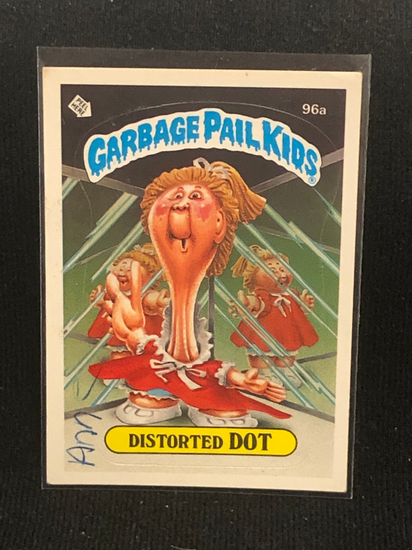 Garbage Pail Kids Original Series 3 (os3) 96a Distorted Dot