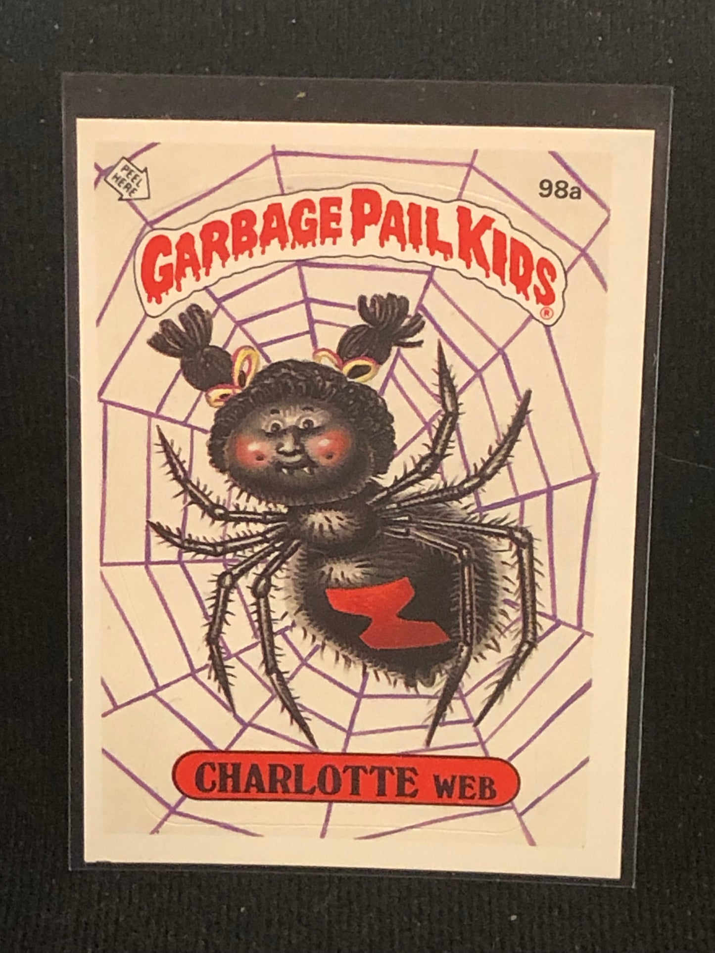 Garbage Pail Kids Original Series 3 (os3) 98a Charlotte Web