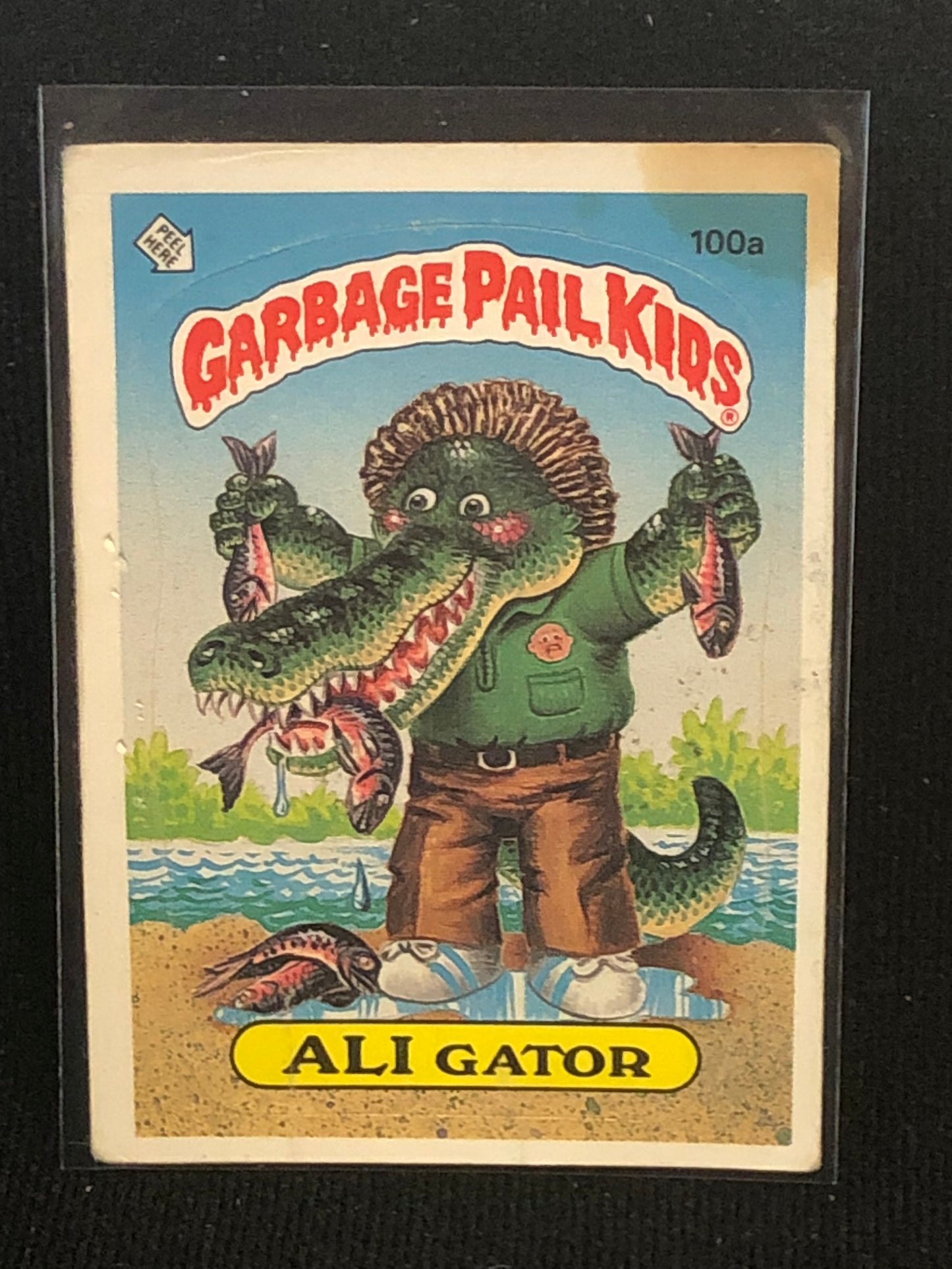 Garbage Pail Kids Original Series 3 (os3) 100a Ali Gator