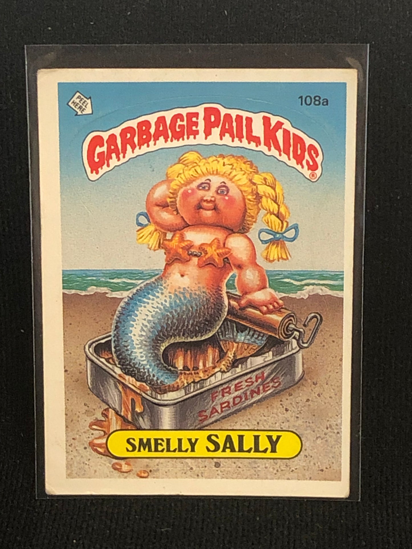 Garbage Pail Kids Original Series 3 (os3) 108a Smelly Sally