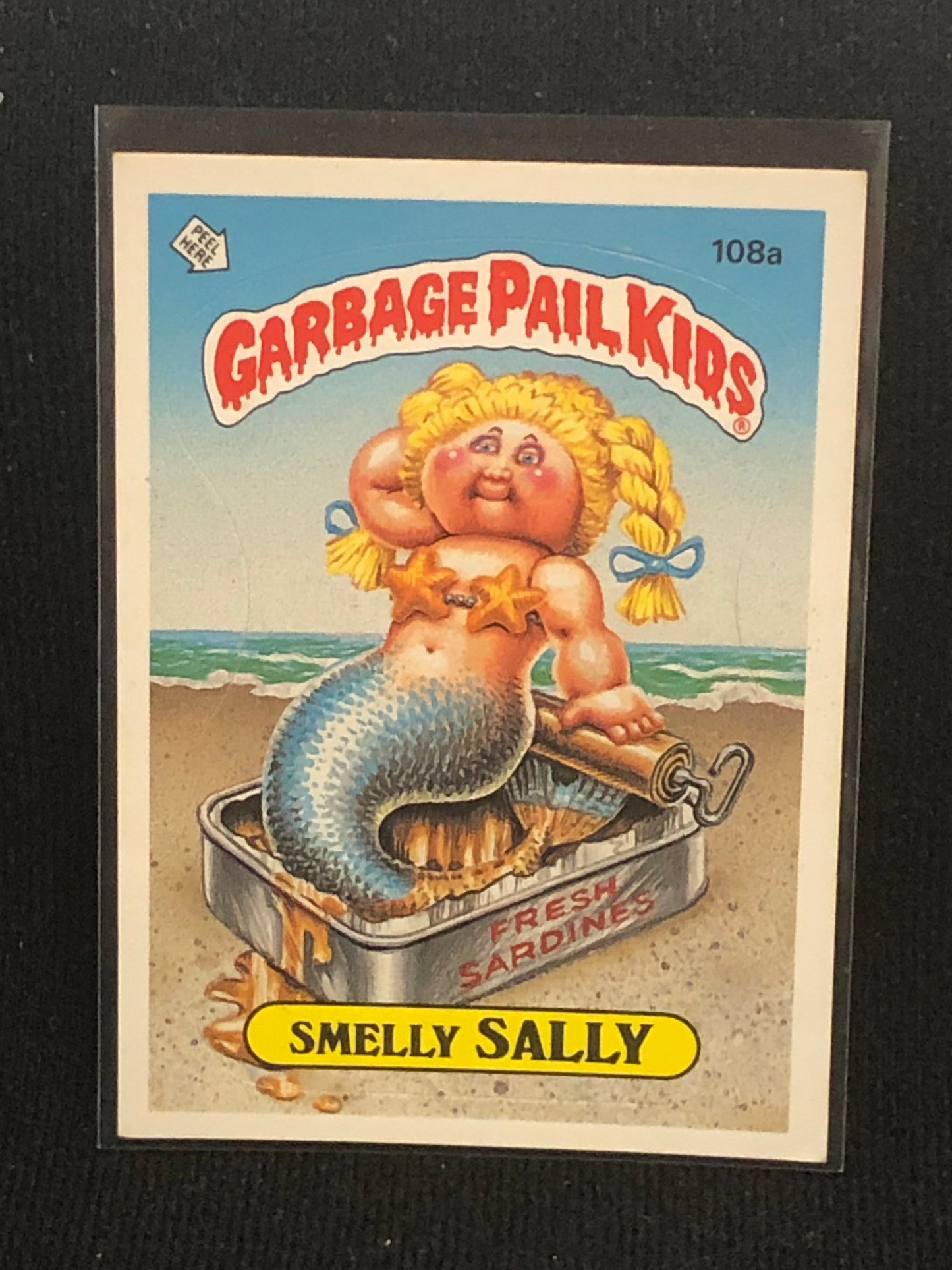 Garbage Pail Kids Original Series 3 (os3) 108a Smelly Sally