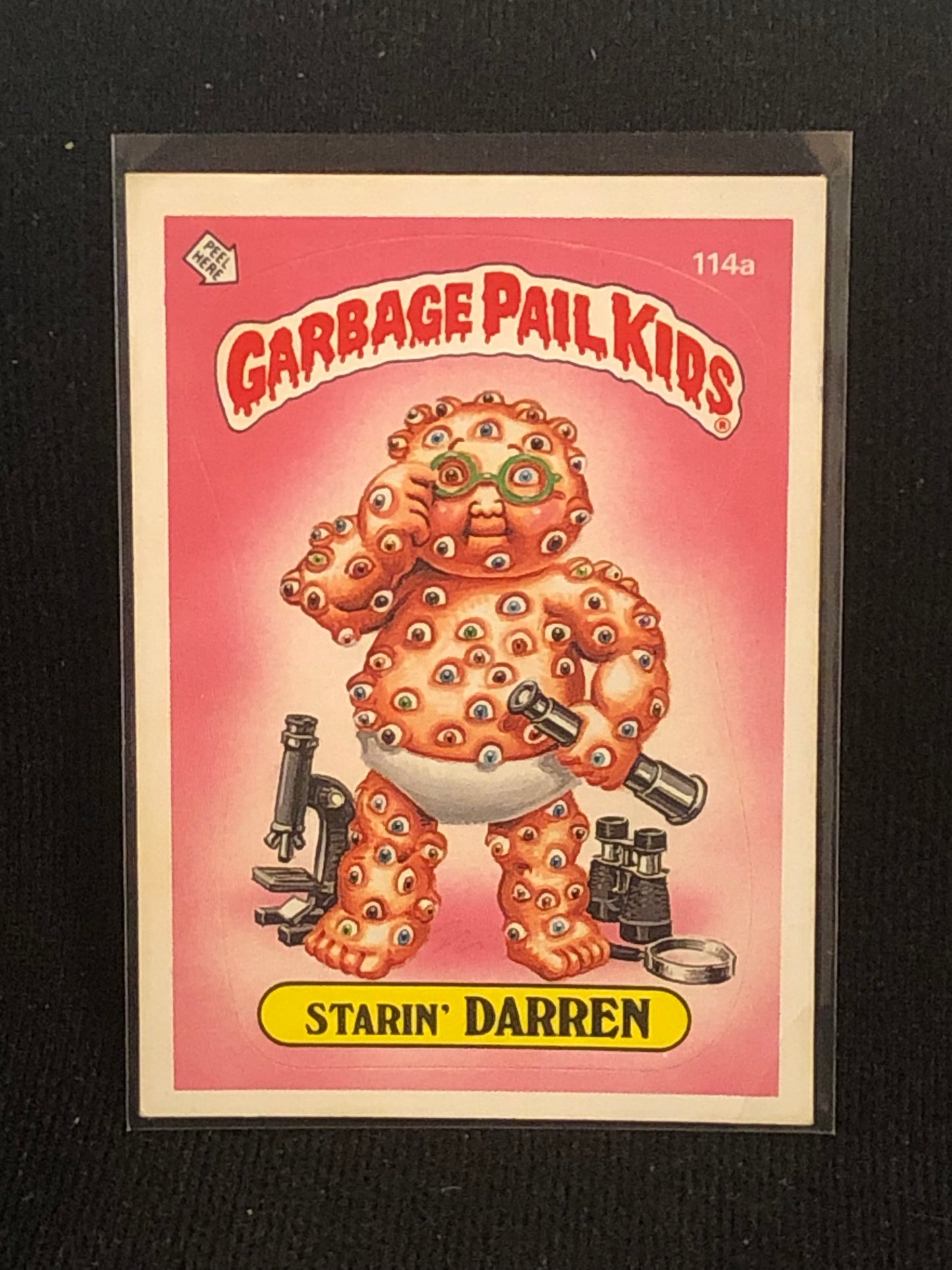 Garbage Pail Kids Original Series 3 (os3) 114a Starin Darren