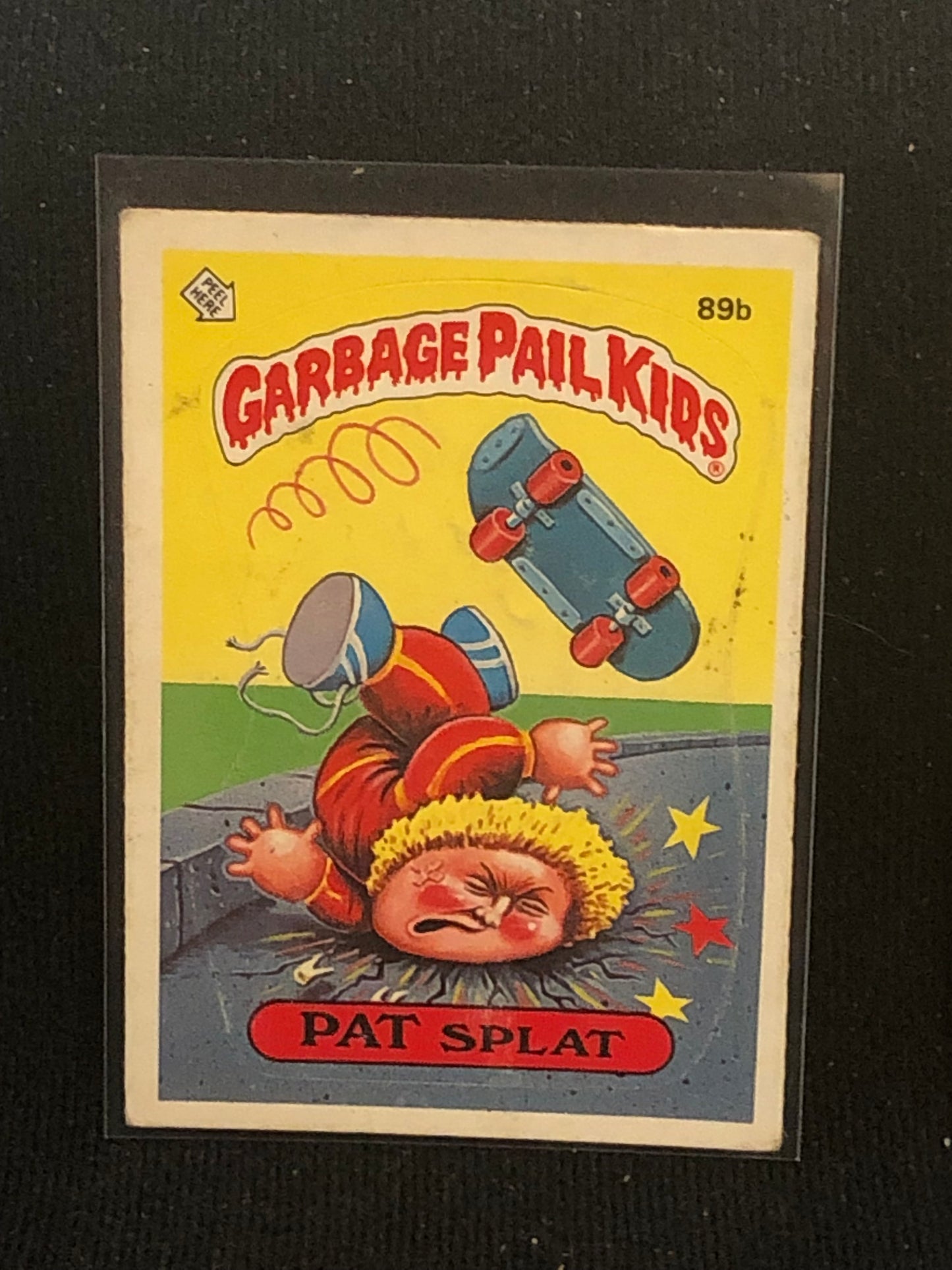 Garbage Pail Kids Original Series 3 (os3) 89b Pat Splat