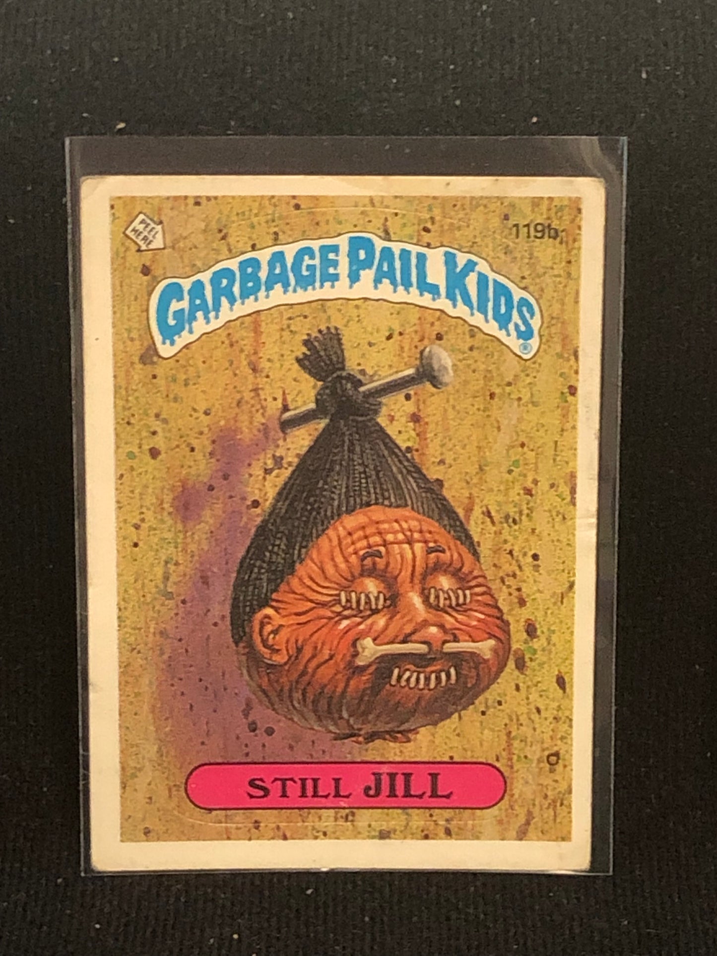 Garbage Pail Kids Original Series 3 (os3) 119b Still Jill