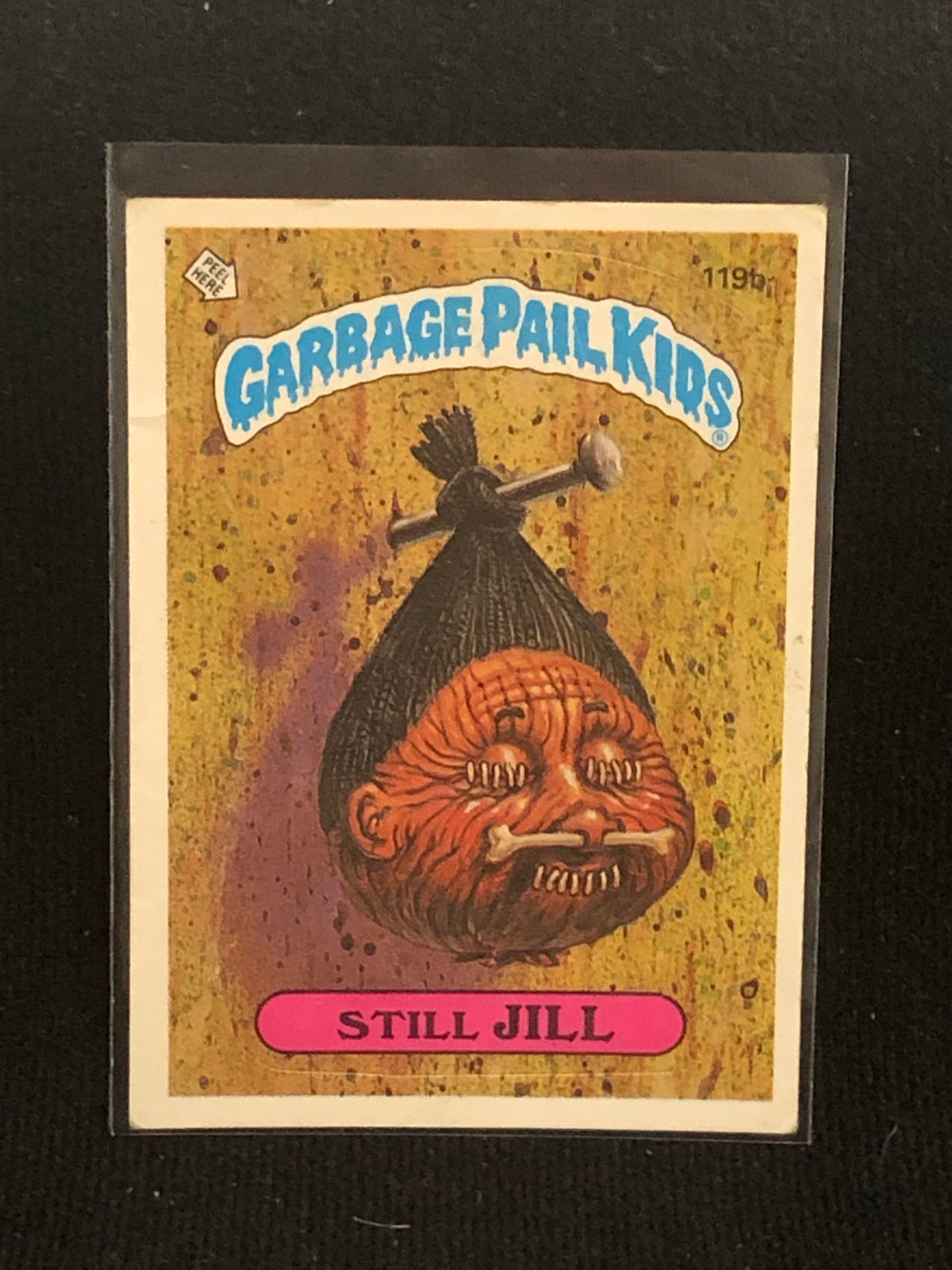 Garbage Pail Kids Original Series 3 (os3) 119b Still Jill