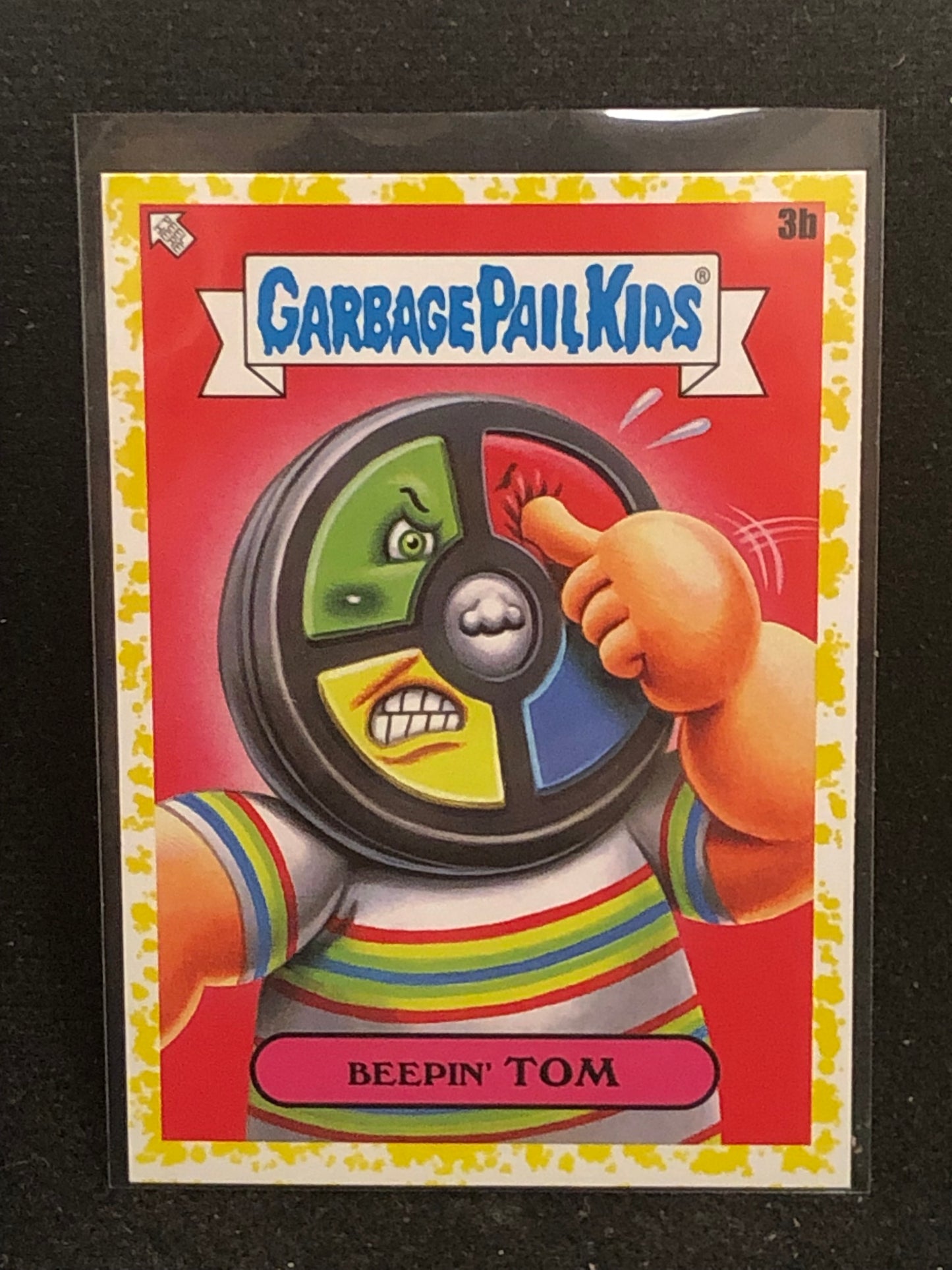 Garbage Pail Kids Kids At Play U-PICK Yellow Parallel Singles