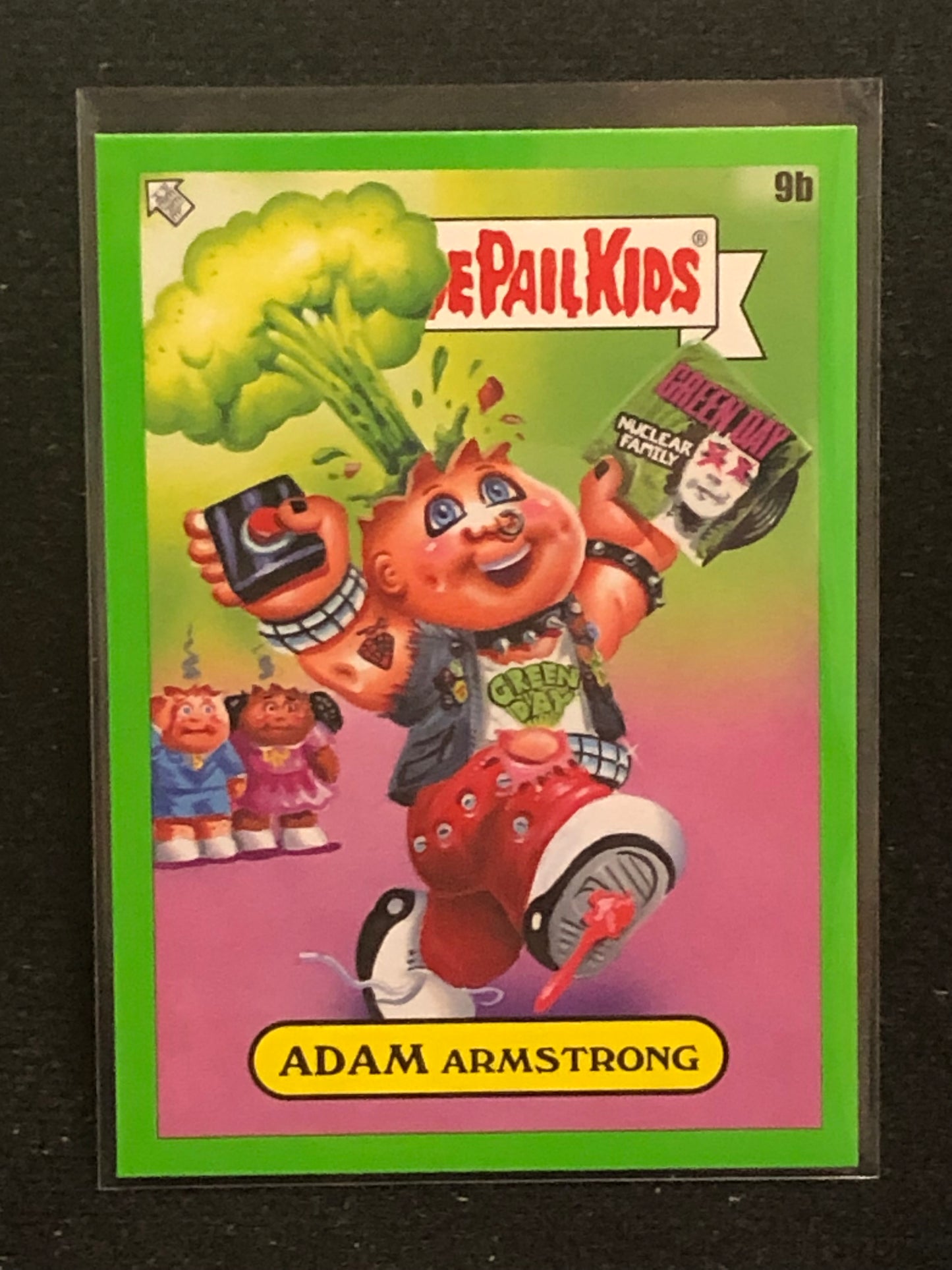 Garbage Pail Kids x Battle Of The Bands Green Day Green Border Singles