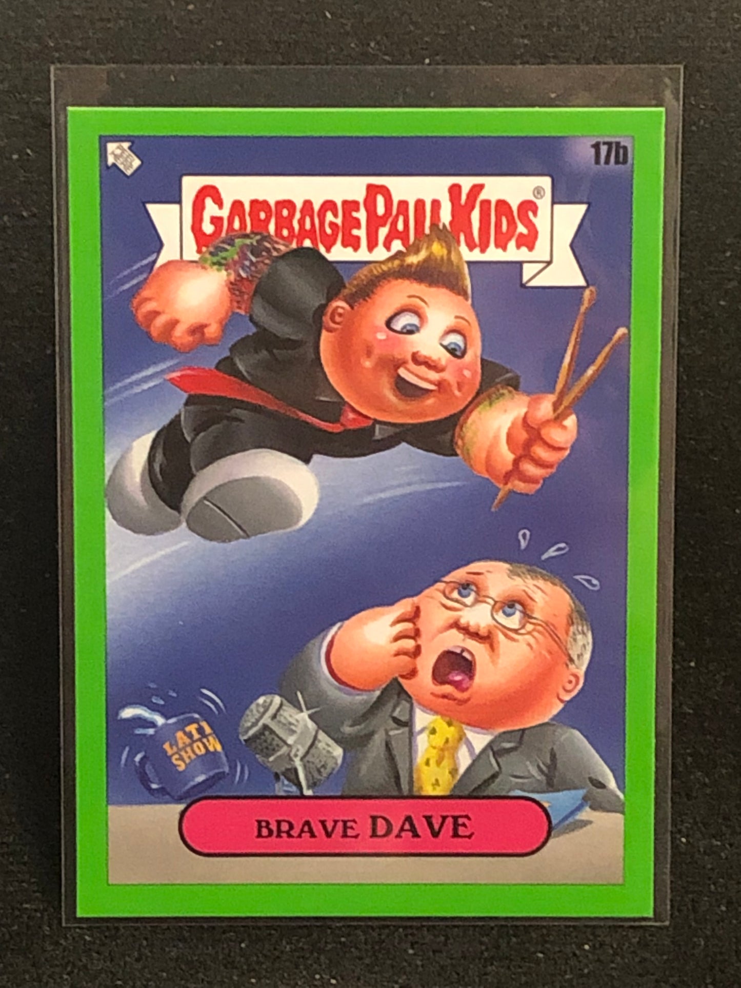 Garbage Pail Kids x Battle Of The Bands Green Day Green Border Singles